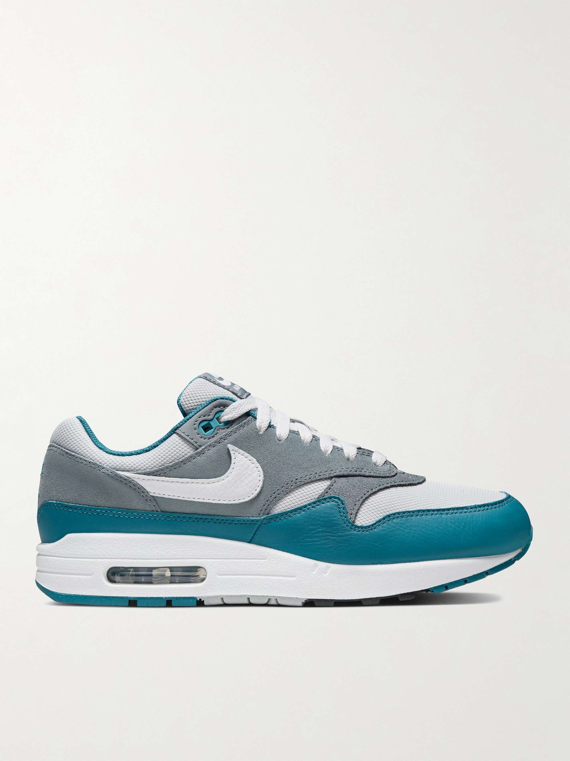 NIKE Air Max 1 SC Suede, Mesh and Leather Sneakers for Men | MR PORTER