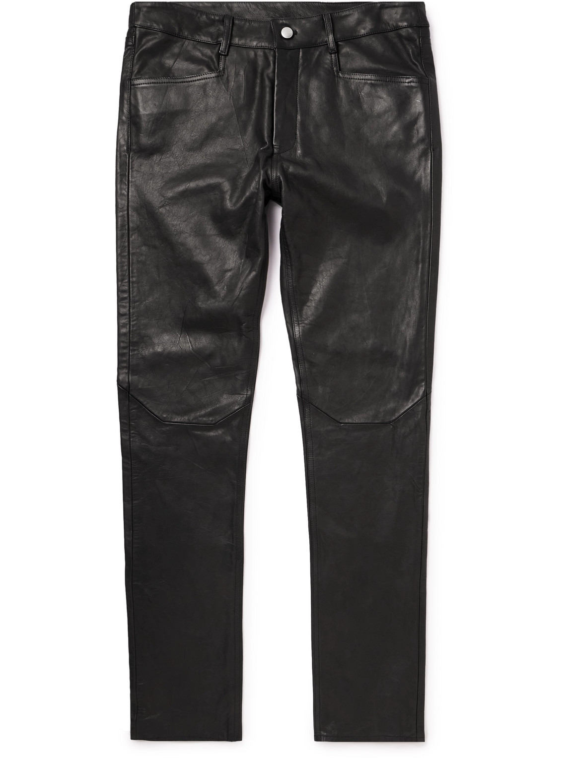 Tyrone Skinny-Fit Leather Trousers