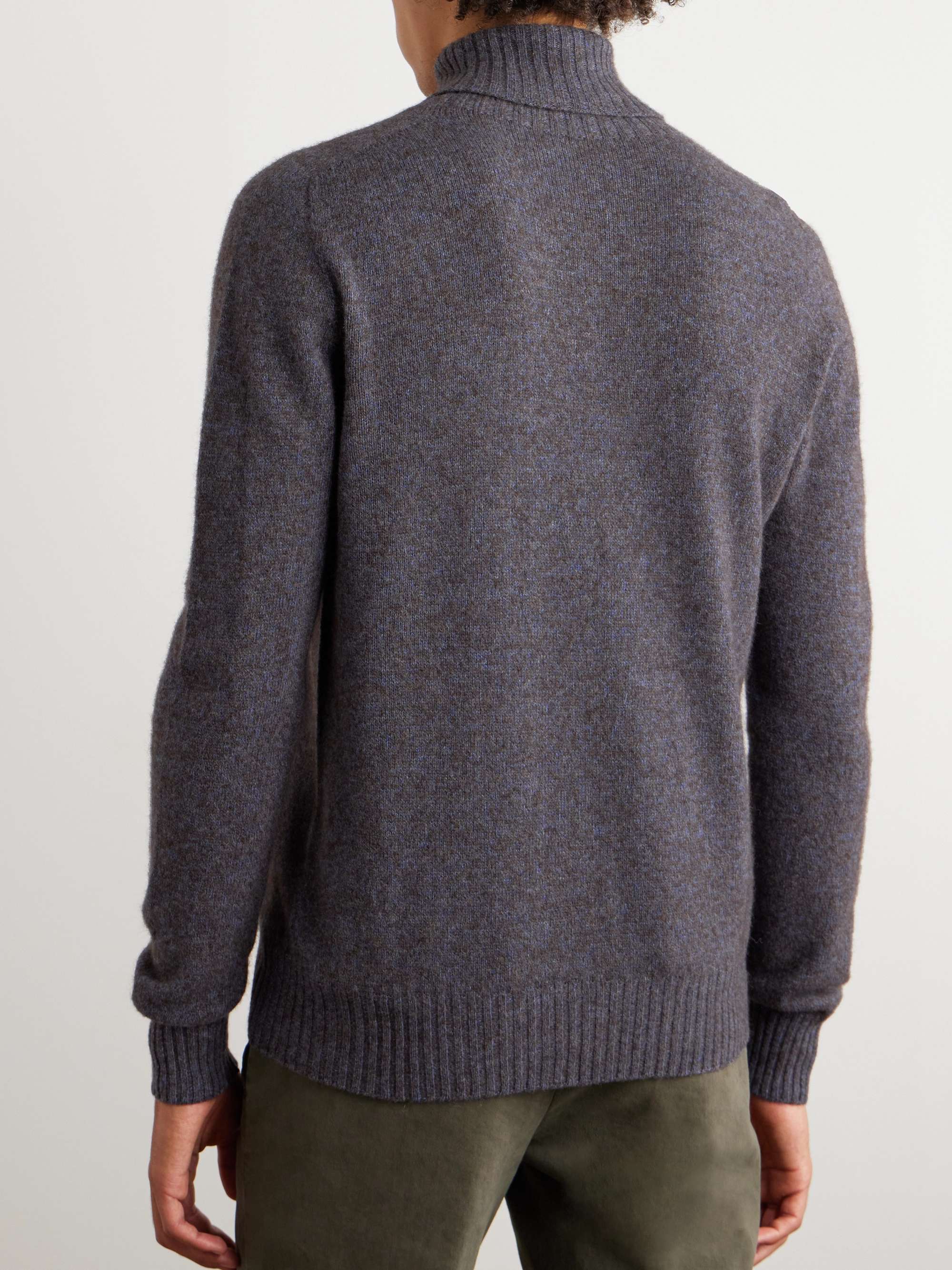 ALTEA Yak and Cashmere-Blend Rollneck Sweater for Men | MR PORTER