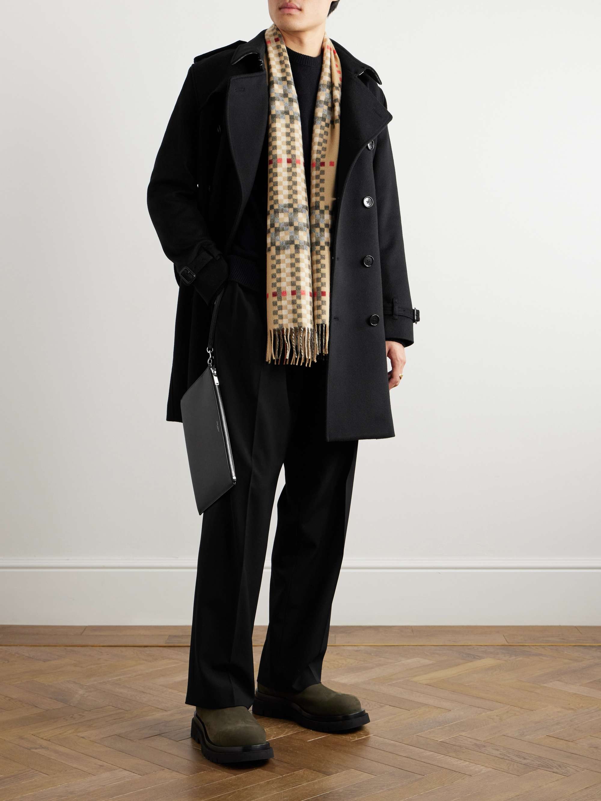 BURBERRY Kensington Double-Breasted Cashmere Coat for Men | MR PORTER