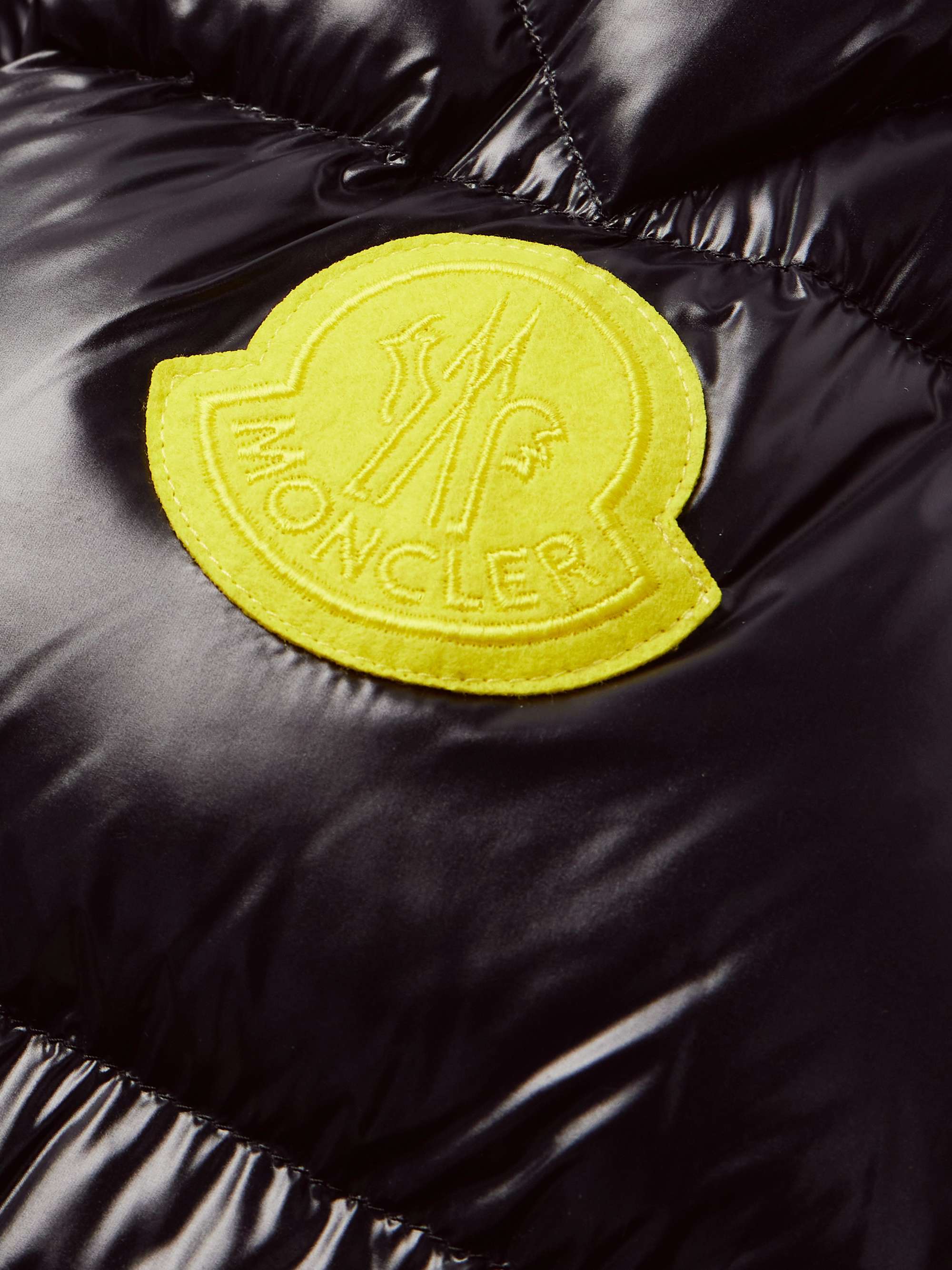 MONCLER Dervox Logo-Appliquéd Quilted Shell Down Jacket for Men | MR PORTER