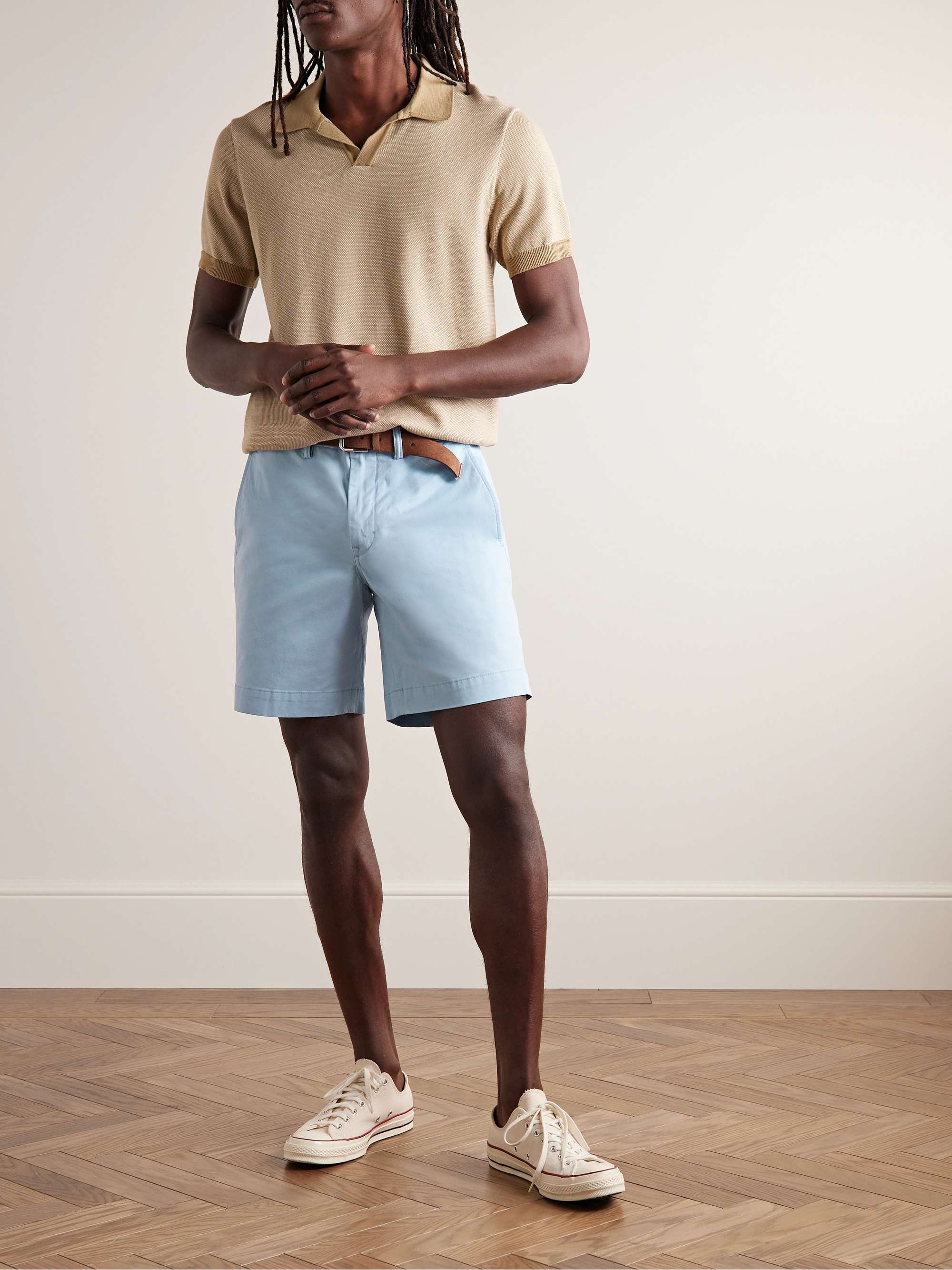 POLO RALPH LAUREN Straight-Leg Stretch-Cotton Twill Shorts for Men | MR  PORTER