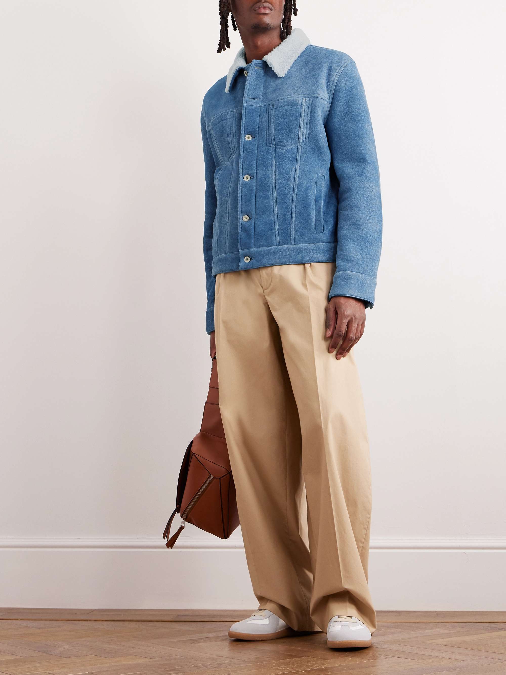 LOEWE Shearling Jacket for Men | MR PORTER