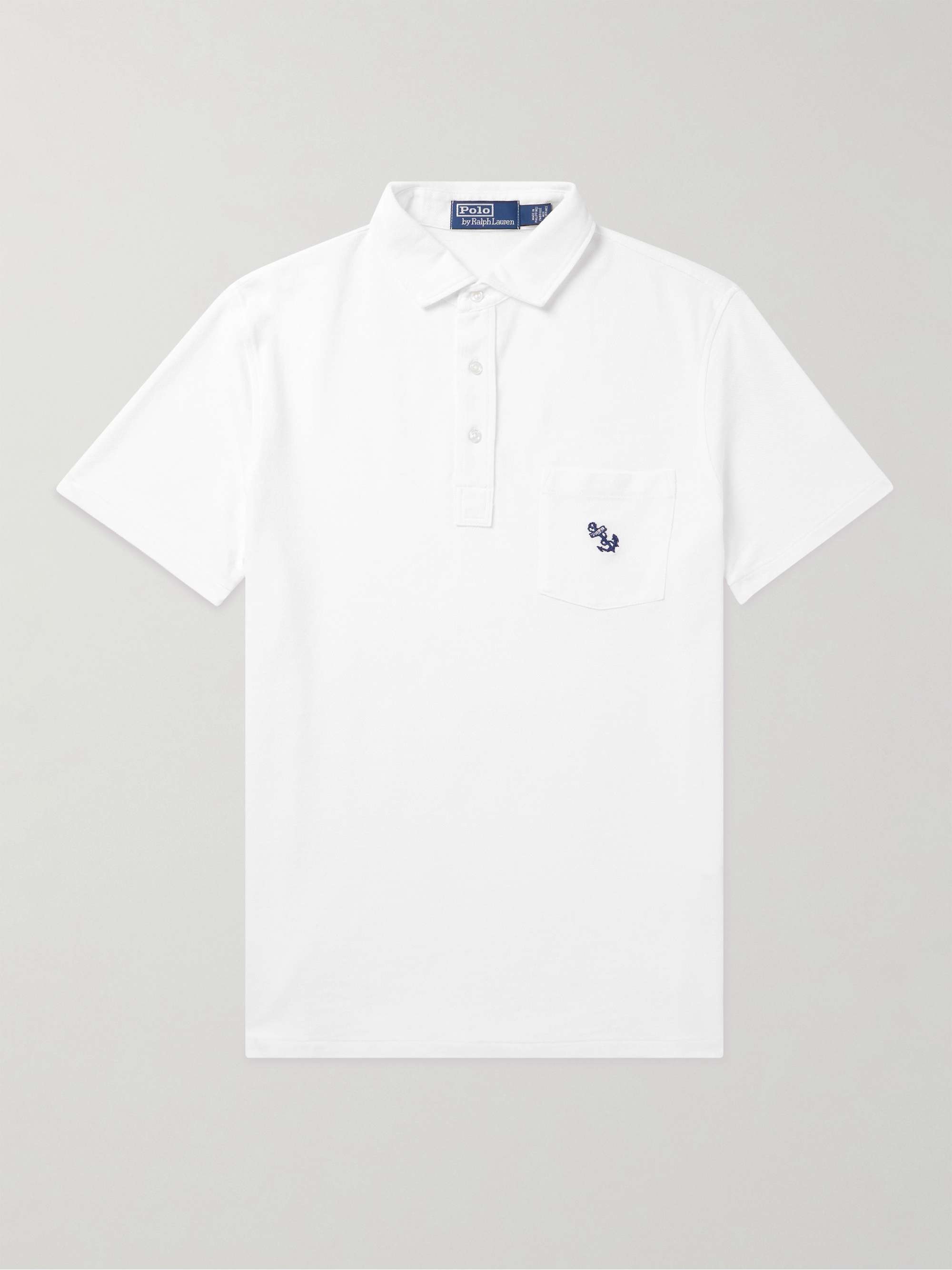 POLO RALPH LAUREN Slim-Fit Cotton-Piqué Polo Shirt for Men | MR PORTER