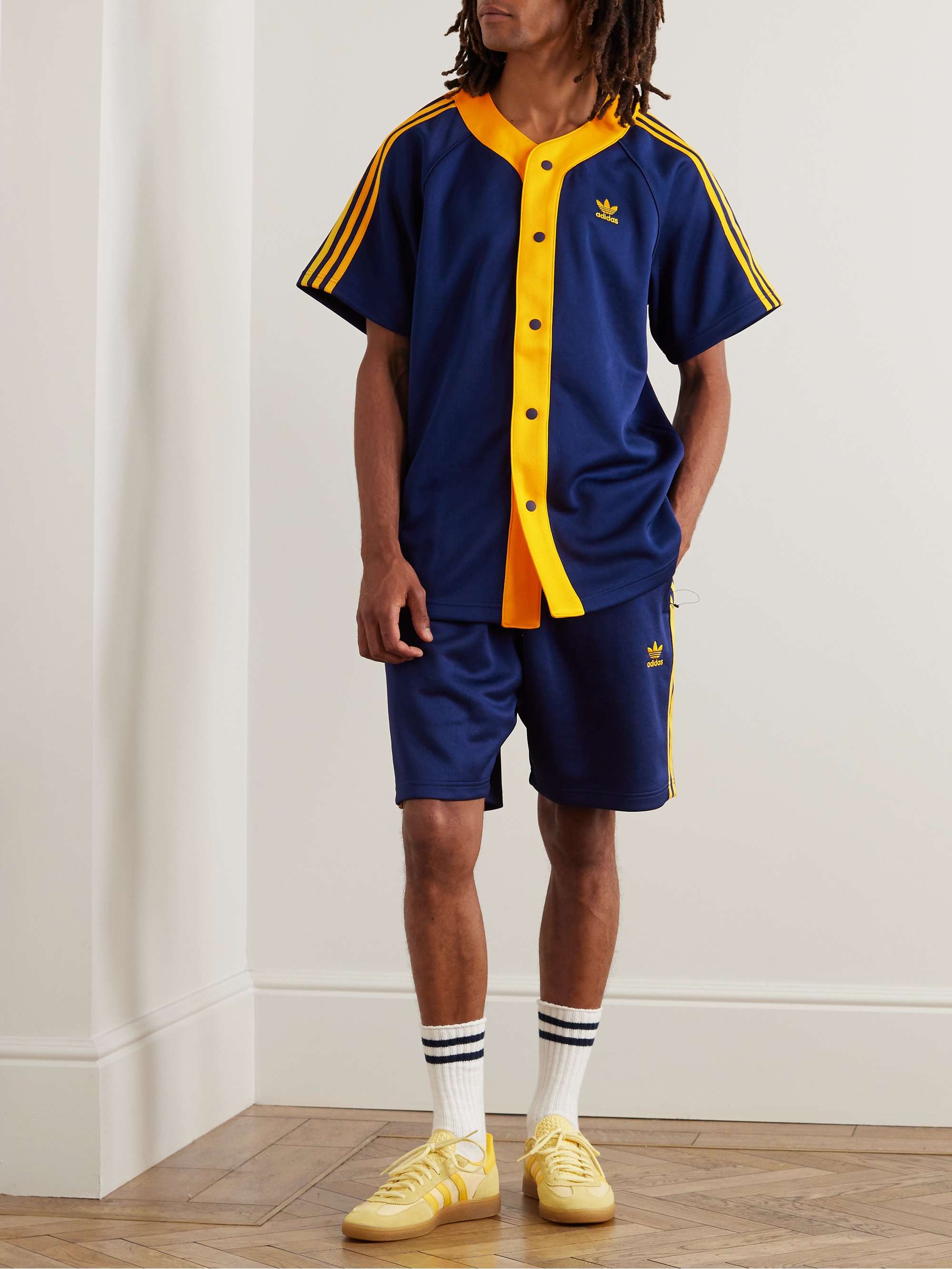 ADIDAS ORIGINALS Oversized Logo-Embroidered Recycled-Jersey Shirt for Men |  MR PORTER