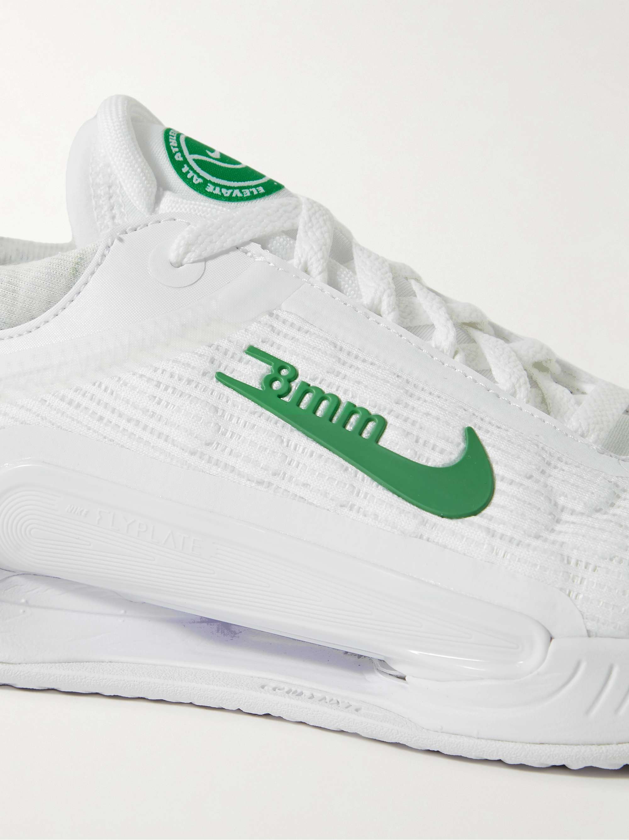 NIKE TENNIS NikeCourt Air Zoom NXT Rubber-Trimmed Mesh Tennis Sneakers for  Men | MR PORTER