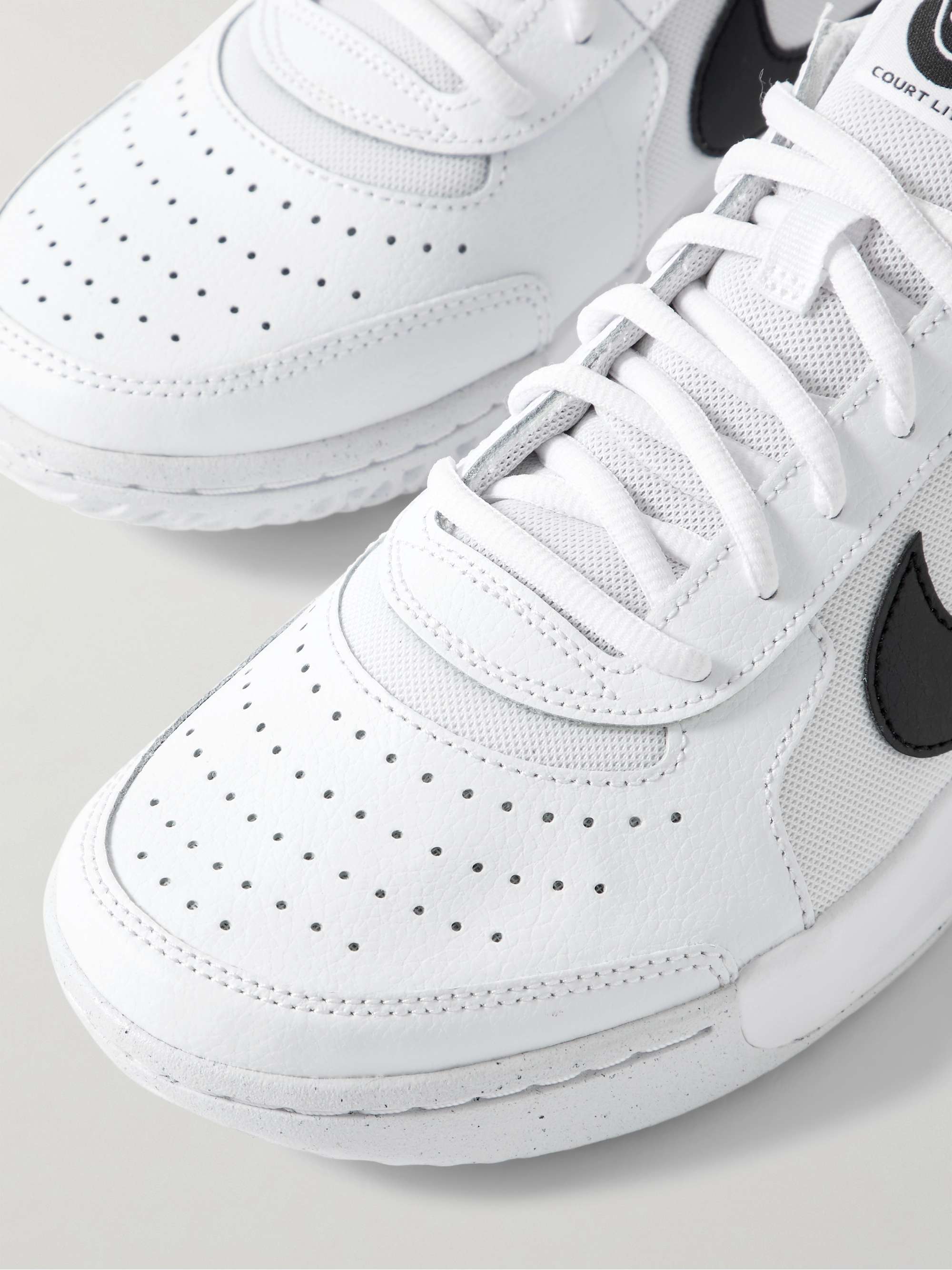 Uitlijnen Bederven gids NIKE TENNIS NikeCourt Zoom Lite 3 Mesh and Leather Sneakers for Men | MR  PORTER