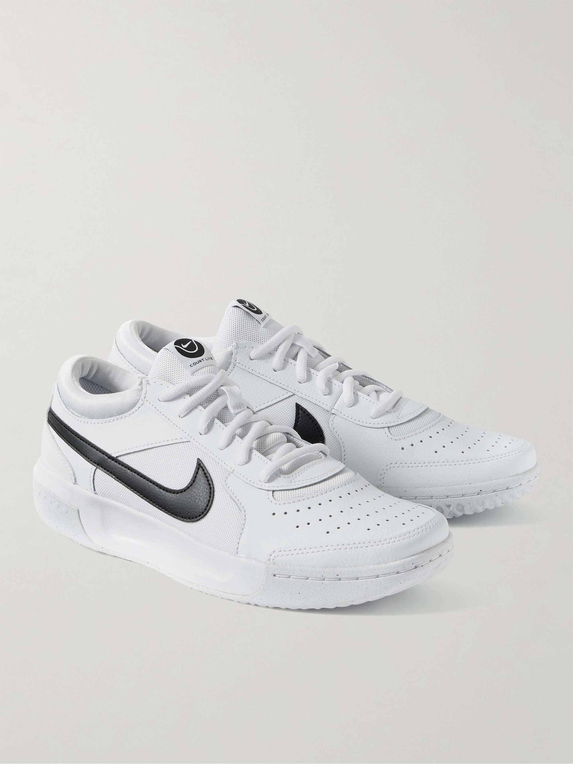 NIKE TENNIS NikeCourt Zoom Lite 3 Mesh and Leather Sneakers for Men | MR  PORTER
