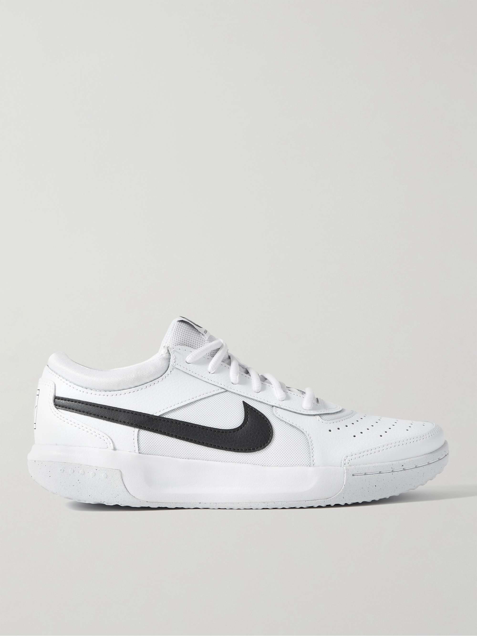 NIKE TENNIS NikeCourt Zoom Lite 3 Mesh and Leather Sneakers for Men | MR  PORTER