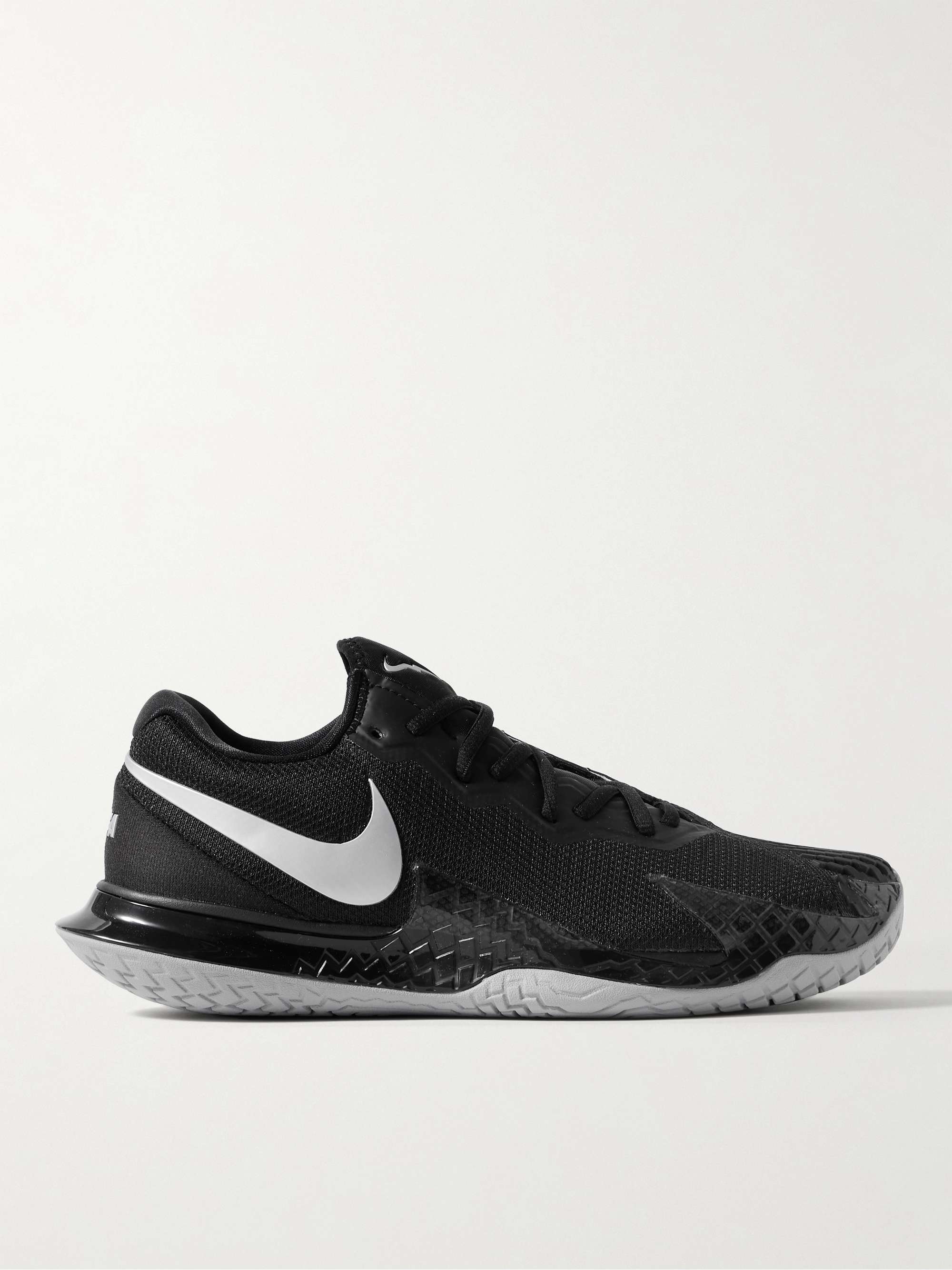 NIKE TENNIS NikeCourt Zoom Vapor Cage 4 Rafa Rubber-Trimmed Mesh Sneakers  for Men | MR PORTER
