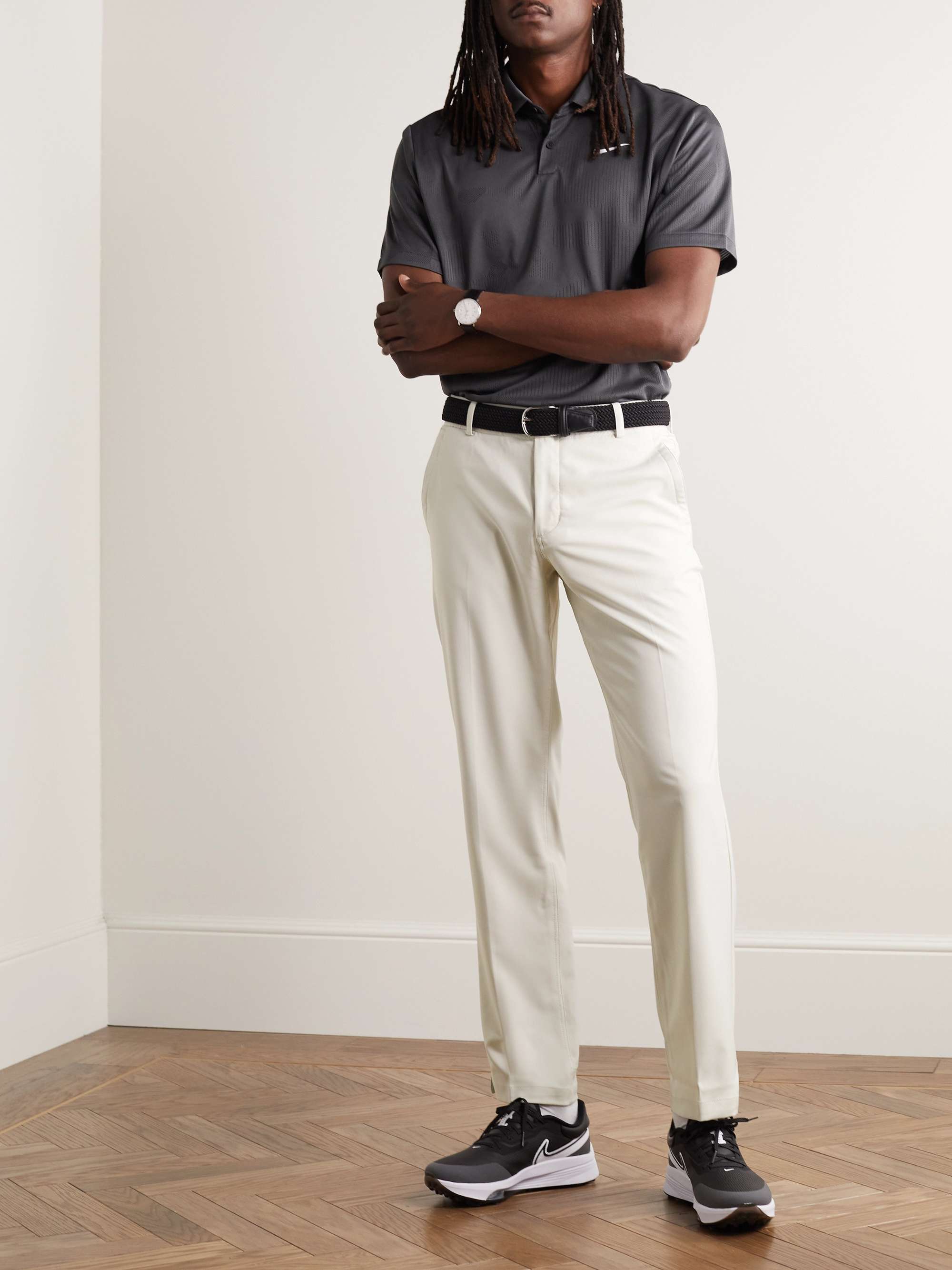 NIKE GOLF Flex Slim-Fit Straight-Leg Dri-FIT Golf Trousers | MR PORTER
