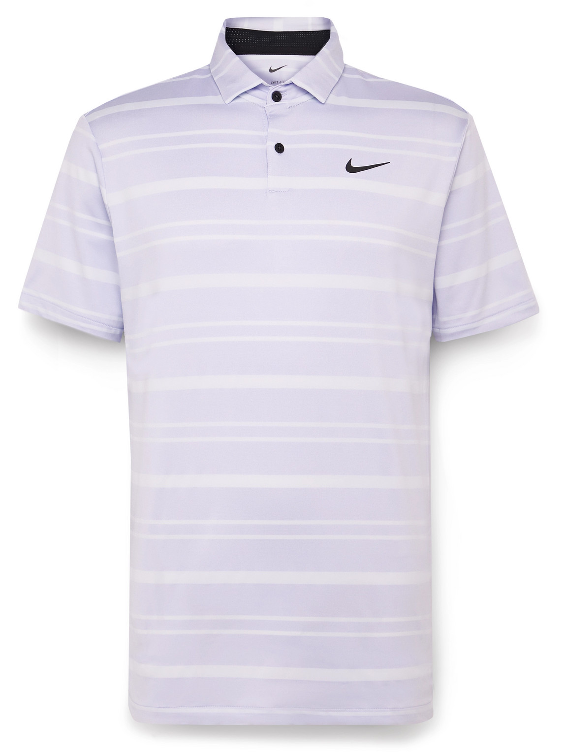 Nike Tour Striped Dri-fit Golf Polo Shirt In Purple | ModeSens