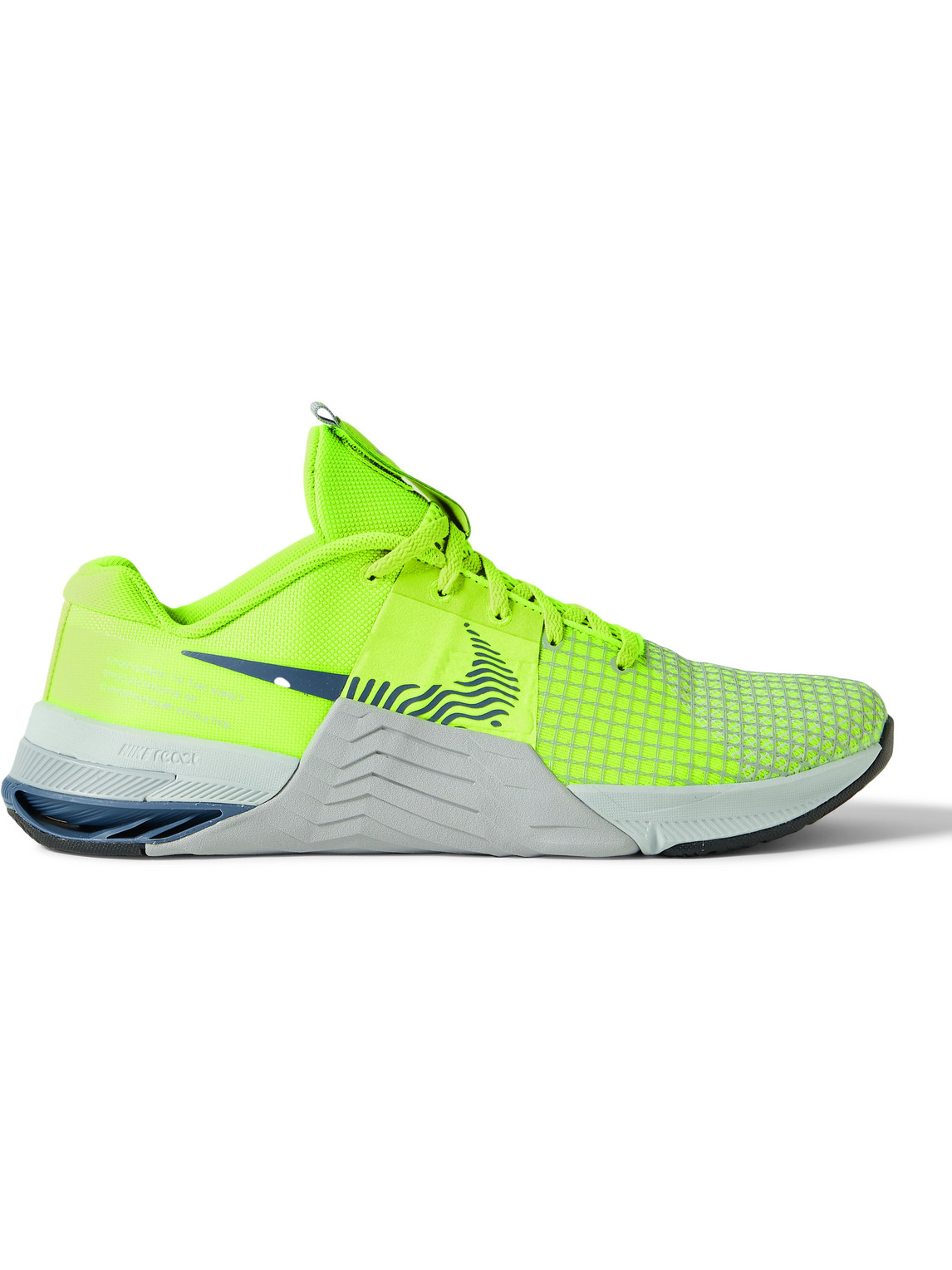 NIKE METCON 8 RUBBER-TRIMMED MESH TRAINING SNEAKERS