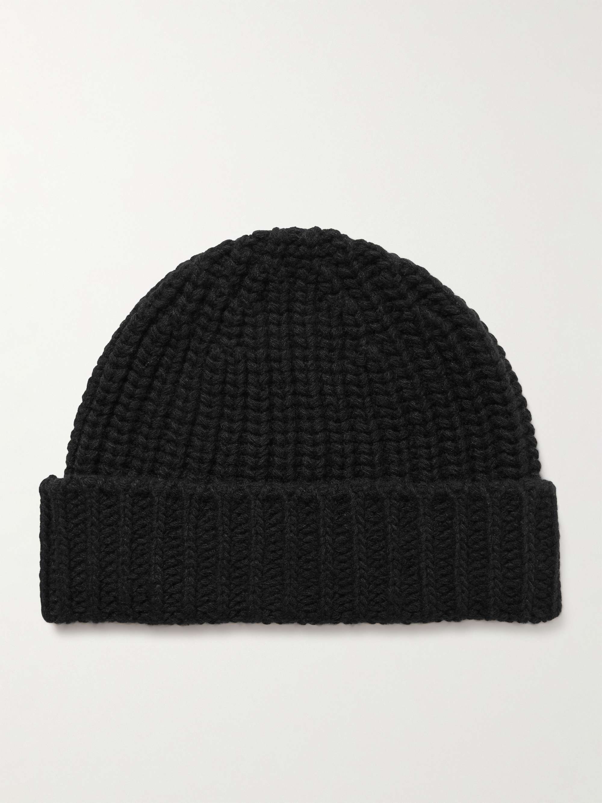 أسود قبعة بيني Ballard من نسيج بحبكة مضلعة مزينة برقعة شعار العلامة |  FILSON | MR PORTER