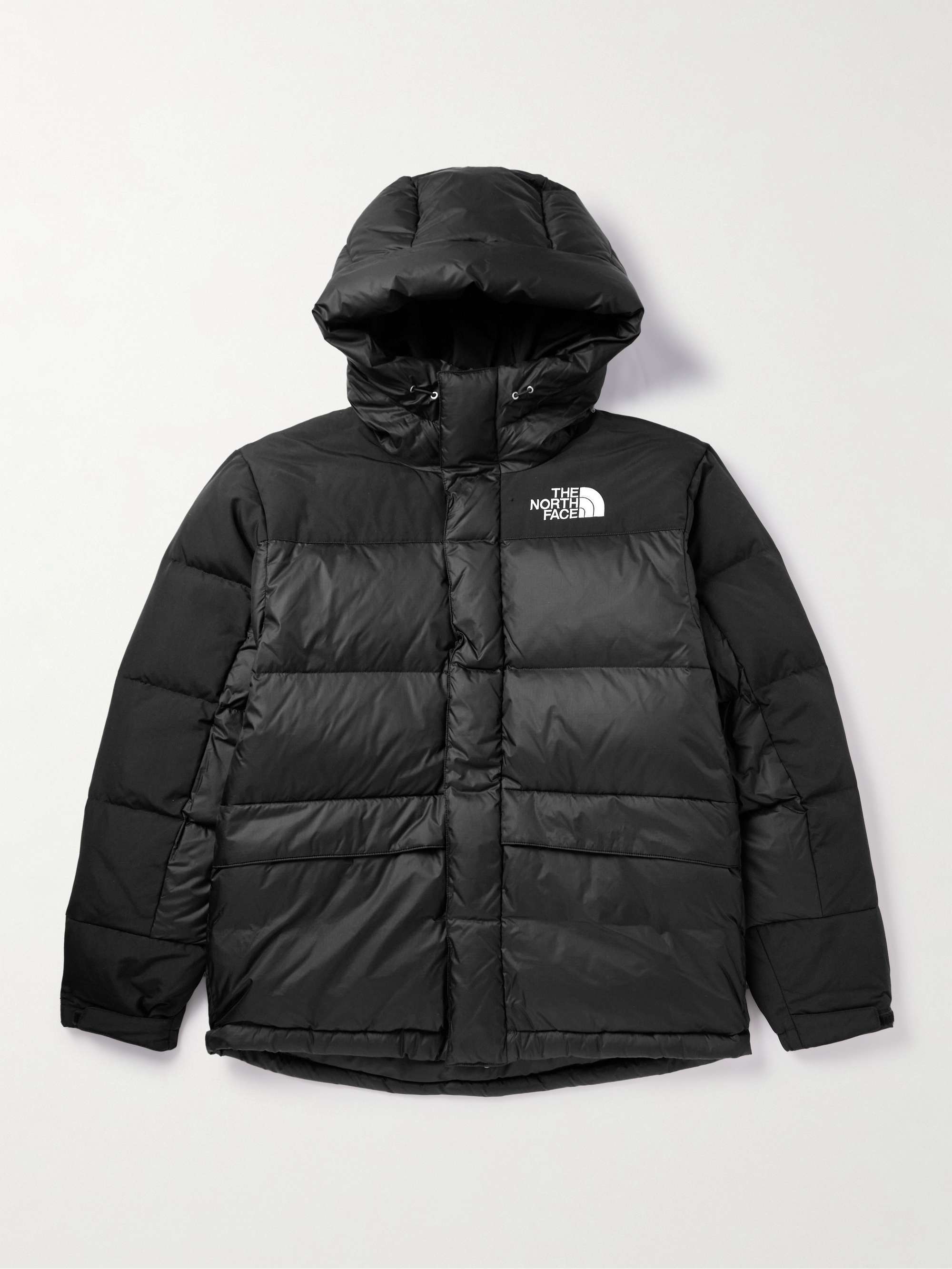 THE NORTH FACE Himalayan Logo-Embroidered Quilted Padded Nylon-Ripstop ...