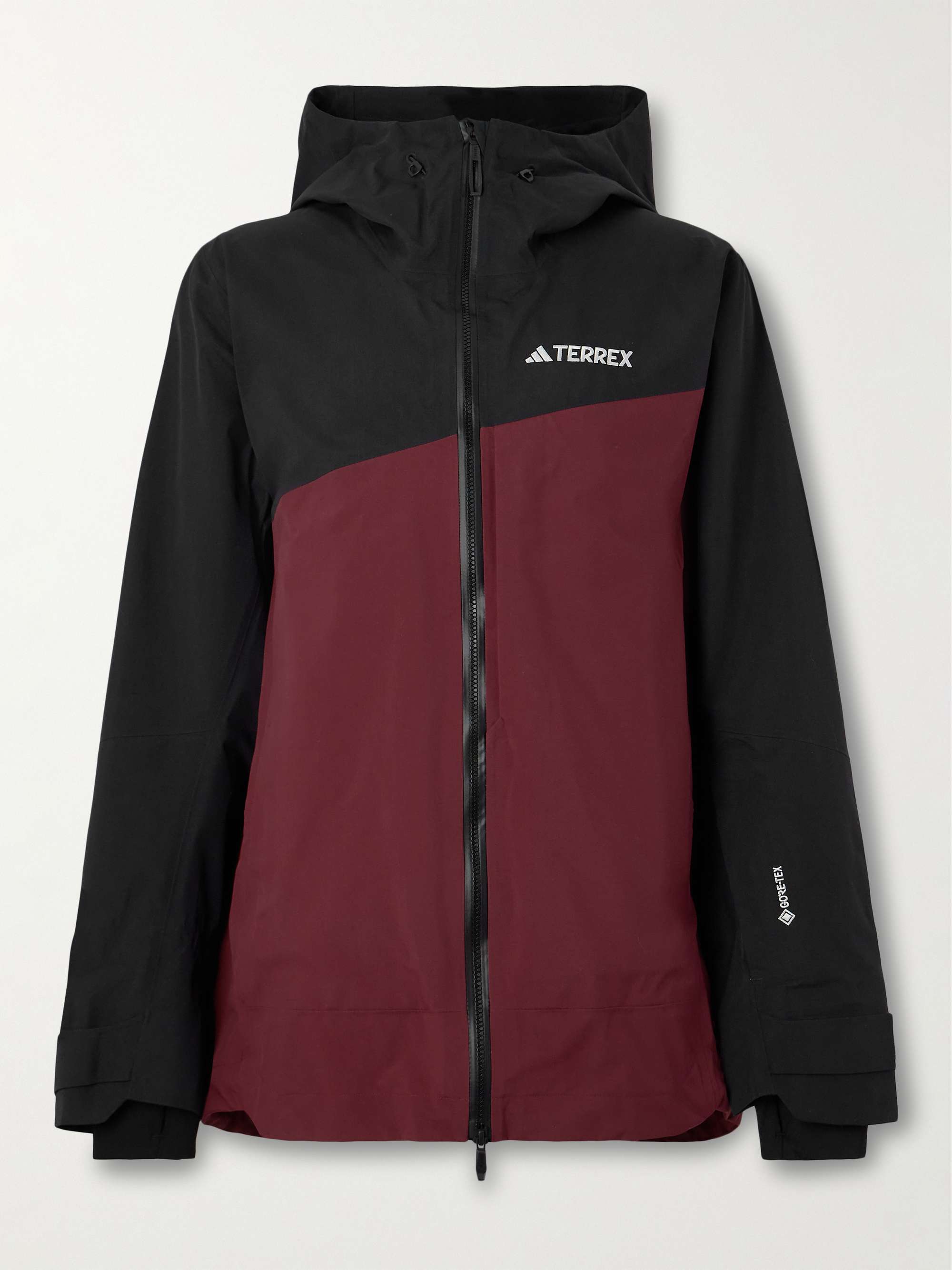 ADIDAS SPORT Terrex Techrock Two-Tone 3L GORE-TEX® Hooded Ski Jacket for Men  | MR PORTER