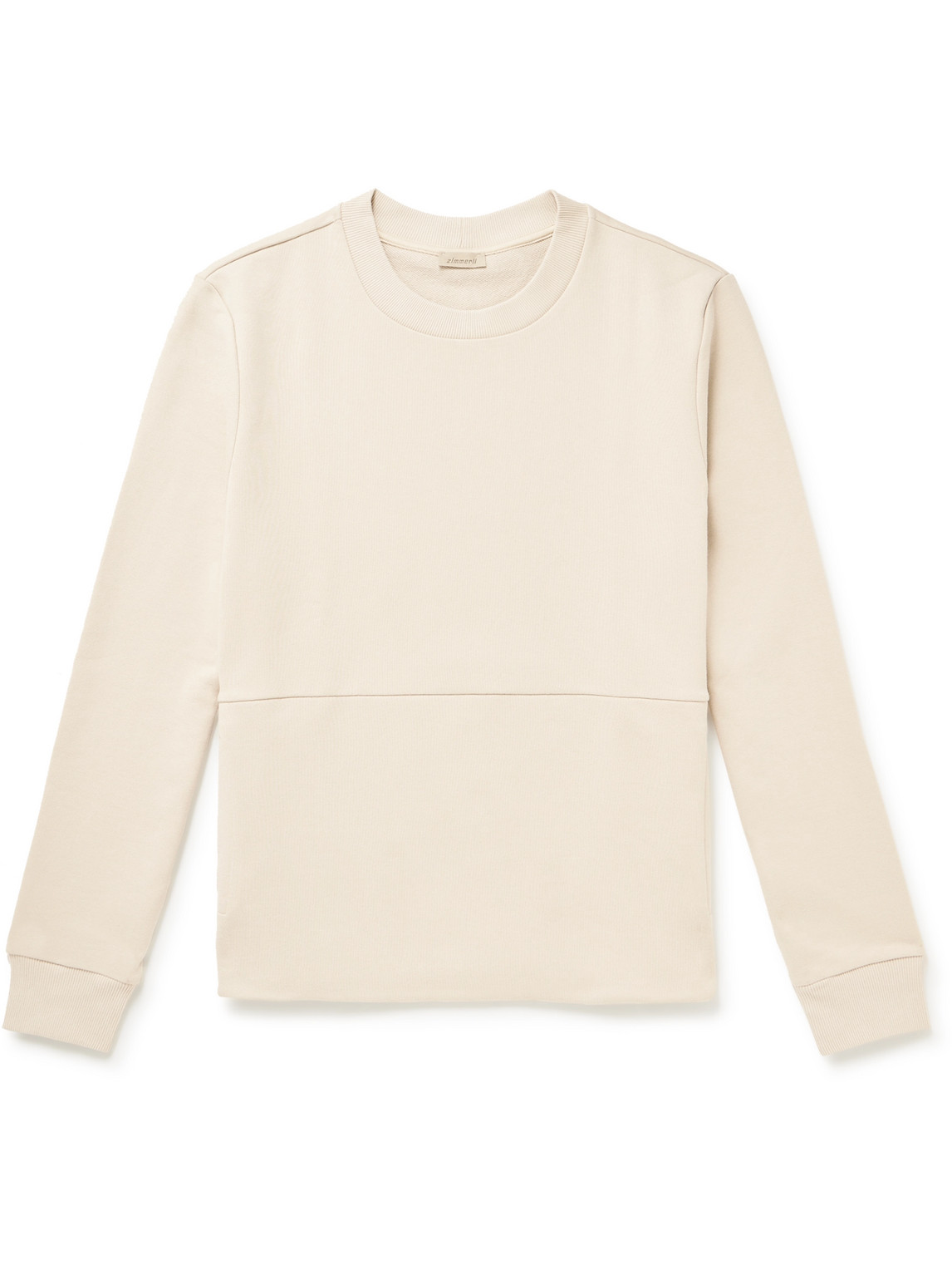 Cozy Lounge Cotton-Jersey Sweatshirt
