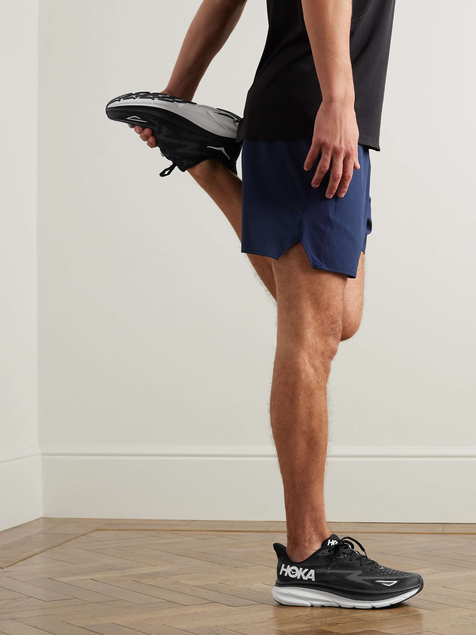 HOKA ONE ONE Clifton 9 Rubber-Trimmed Mesh Running Sneakers for Men | MR  PORTER