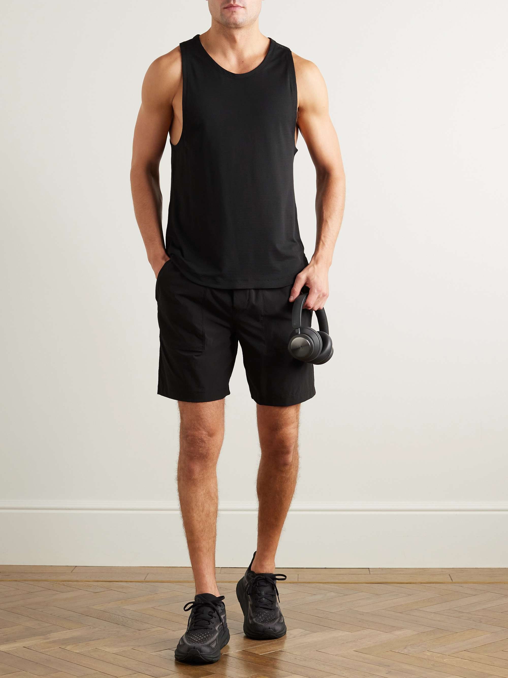 LULULEMON License to Train Recycled-Mesh Tank Top for Men