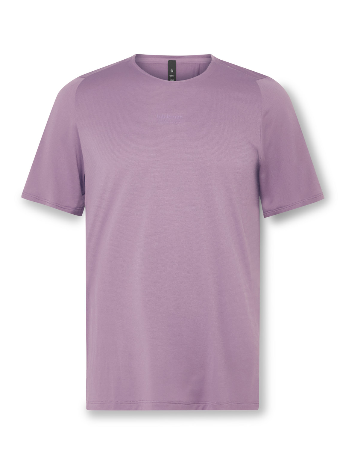 Lululemon Slim-fit Logo-print Recycled-jersey T-shirt In Purple