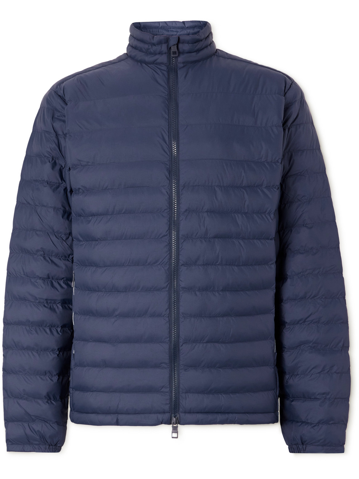 Peter Millar Crown Quilted Shell Golf Jacket In Blue