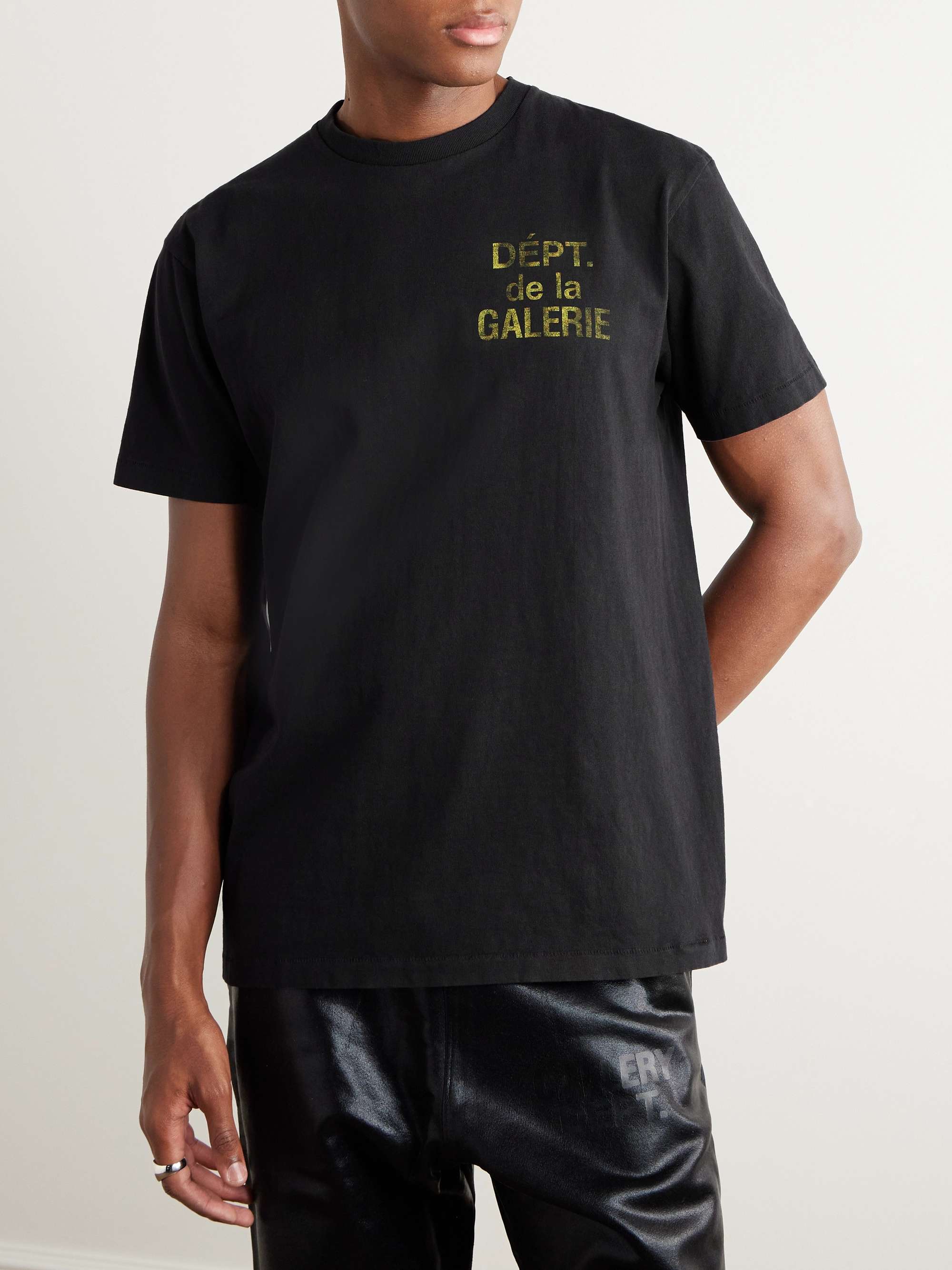 GALLERY DEPT. T-Shirt aus Baumwoll-Jersey mit Logoprint