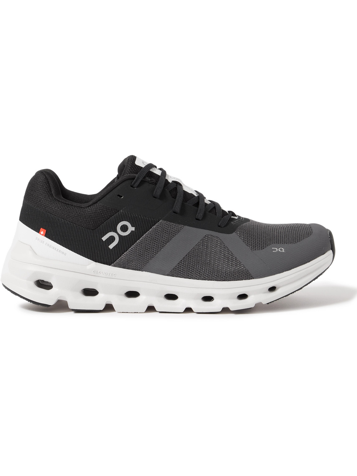 On Gray & Black Cloudrunner Sneakers