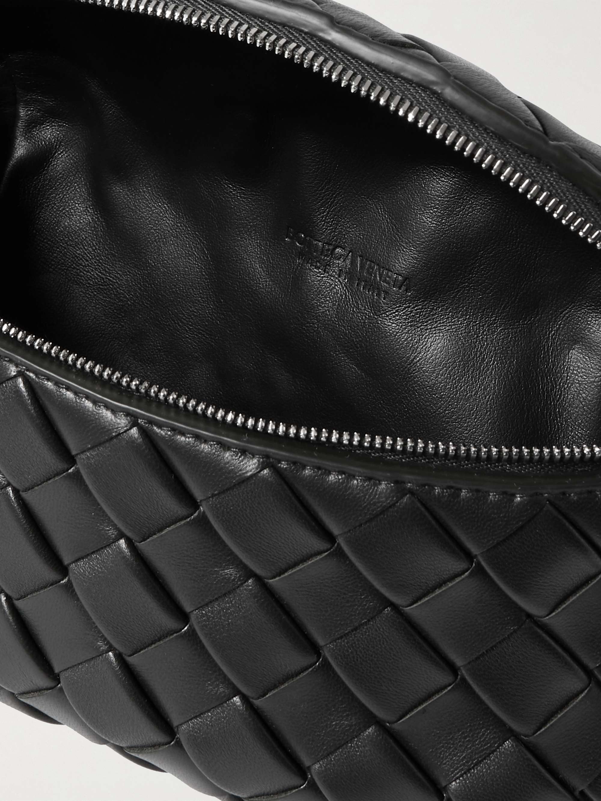BOTTEGA VENETA Intrecciato Leather Belt Bag for Men | MR PORTER