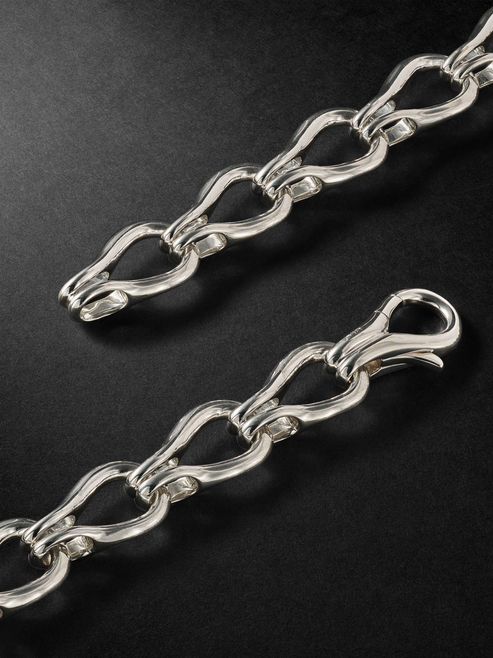 JOHN HARDY Surf Silver Chain Necklace for Men | MR PORTER