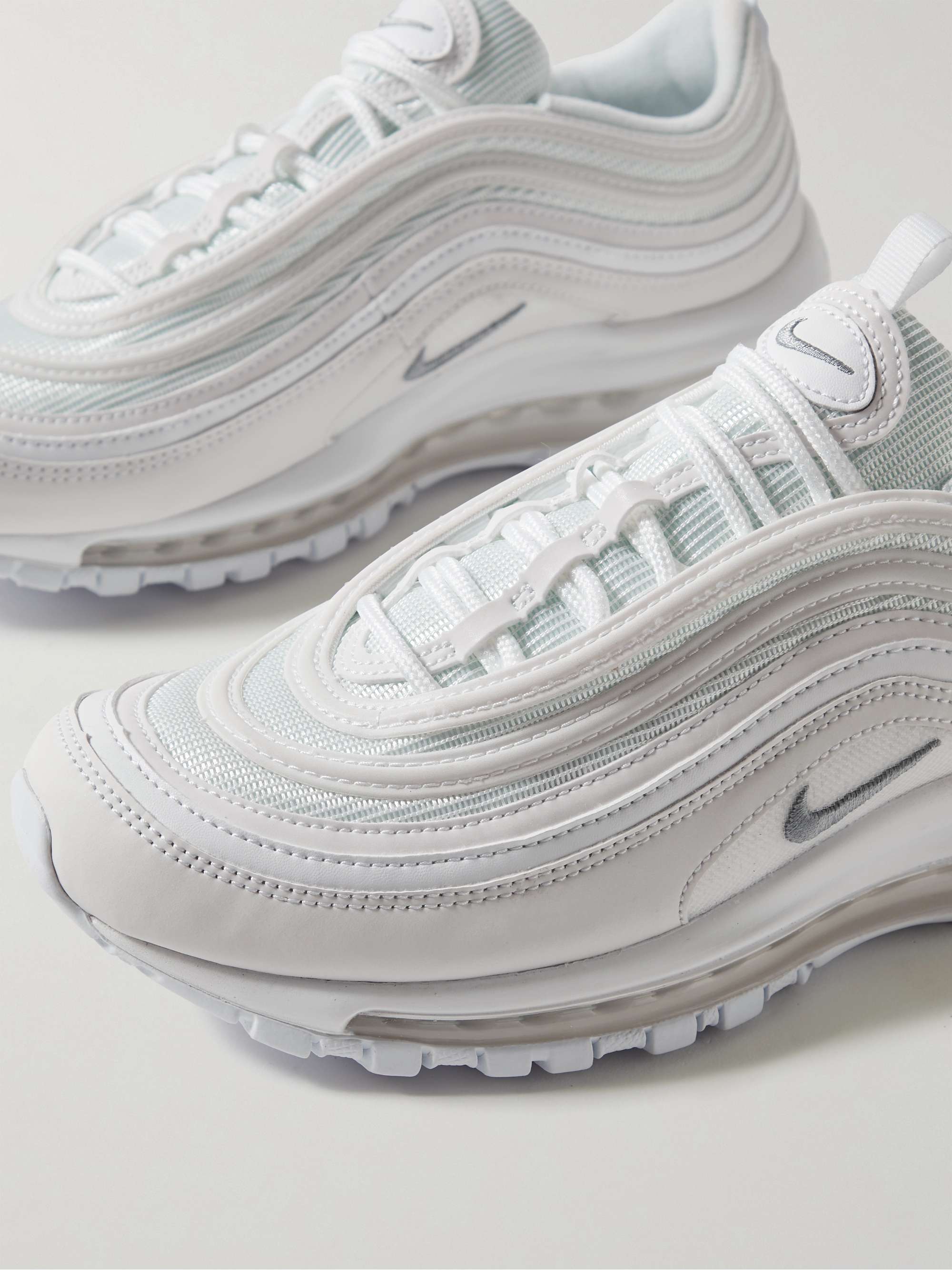 NIKE Air Max 97 Mesh and Leather Sneakers for Men | MR PORTER