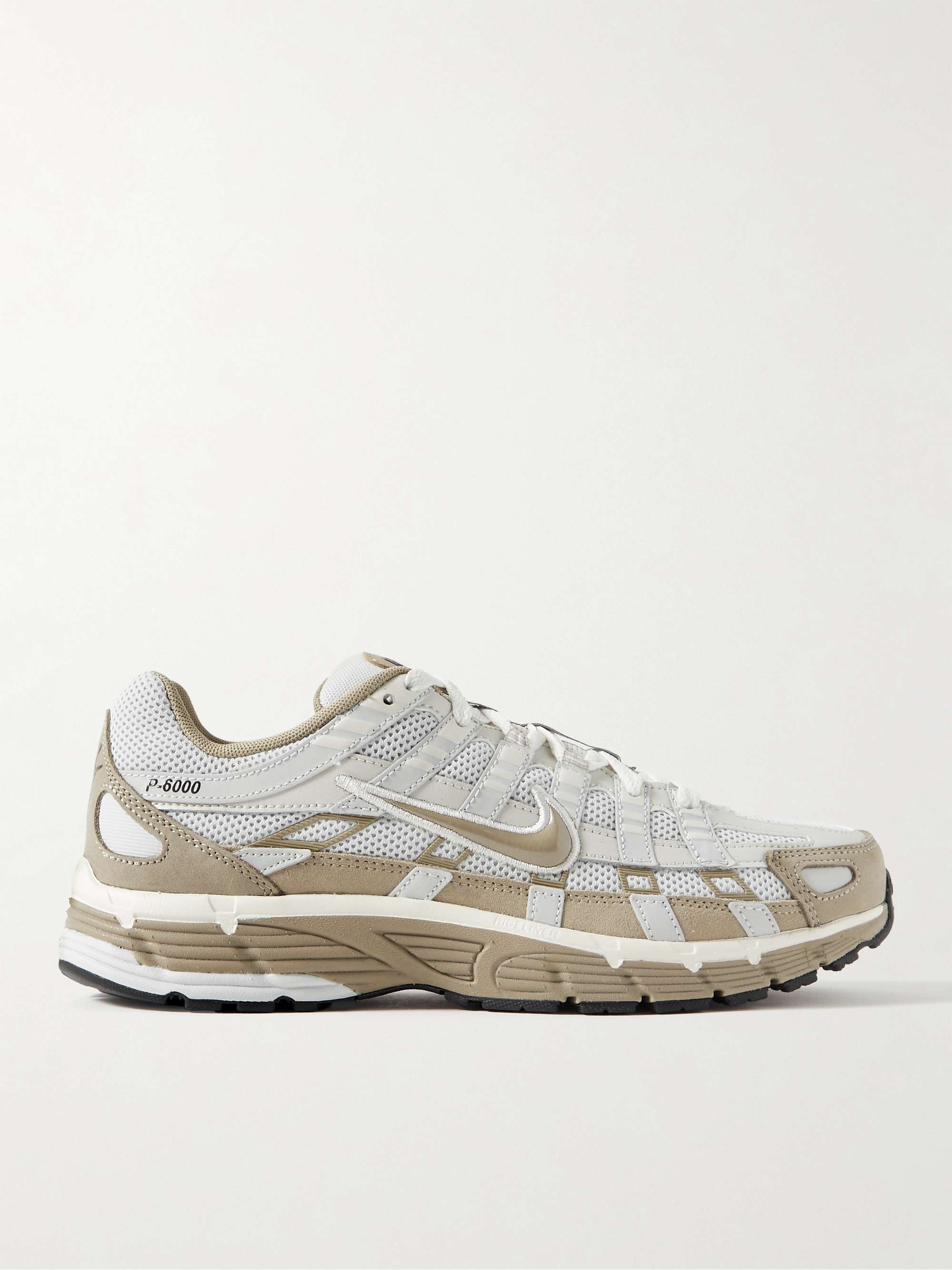 NIKE P-6000 Suede, Leather and Mesh Sneakers for Men | MR PORTER
