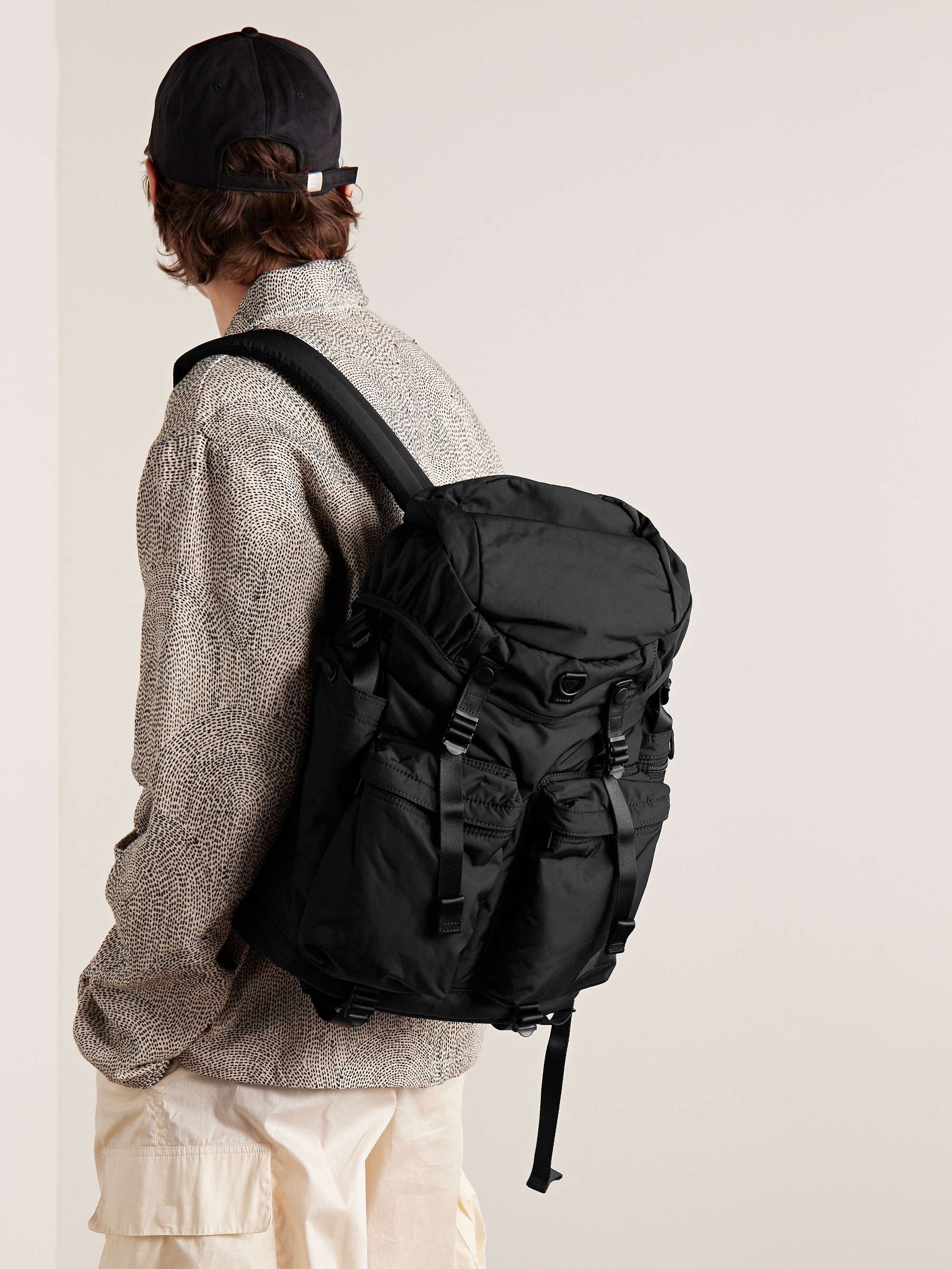 PORTER-YOSHIDA & CO Monogrammed Nylon Backpack for Men