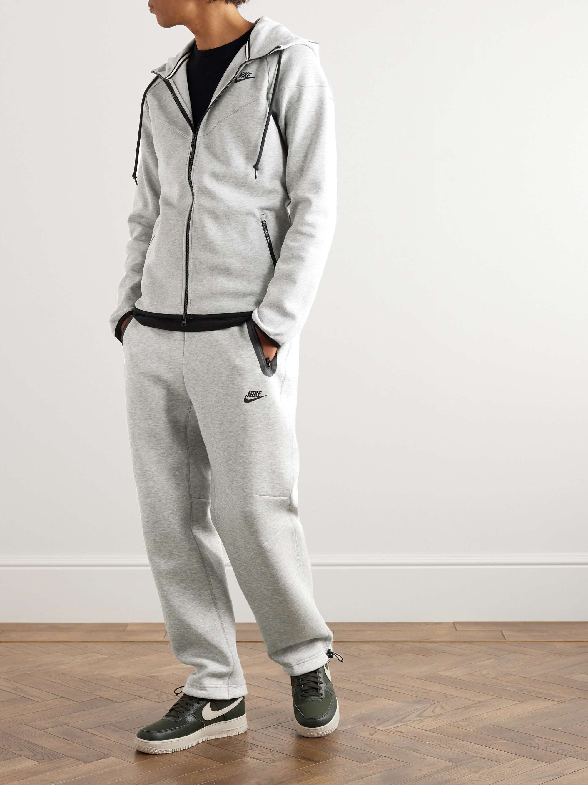 NIKE Sportswear Club Straight-Leg Logo-Print Cotton-Blend Jersey Sweatpants  for Men | MR PORTER