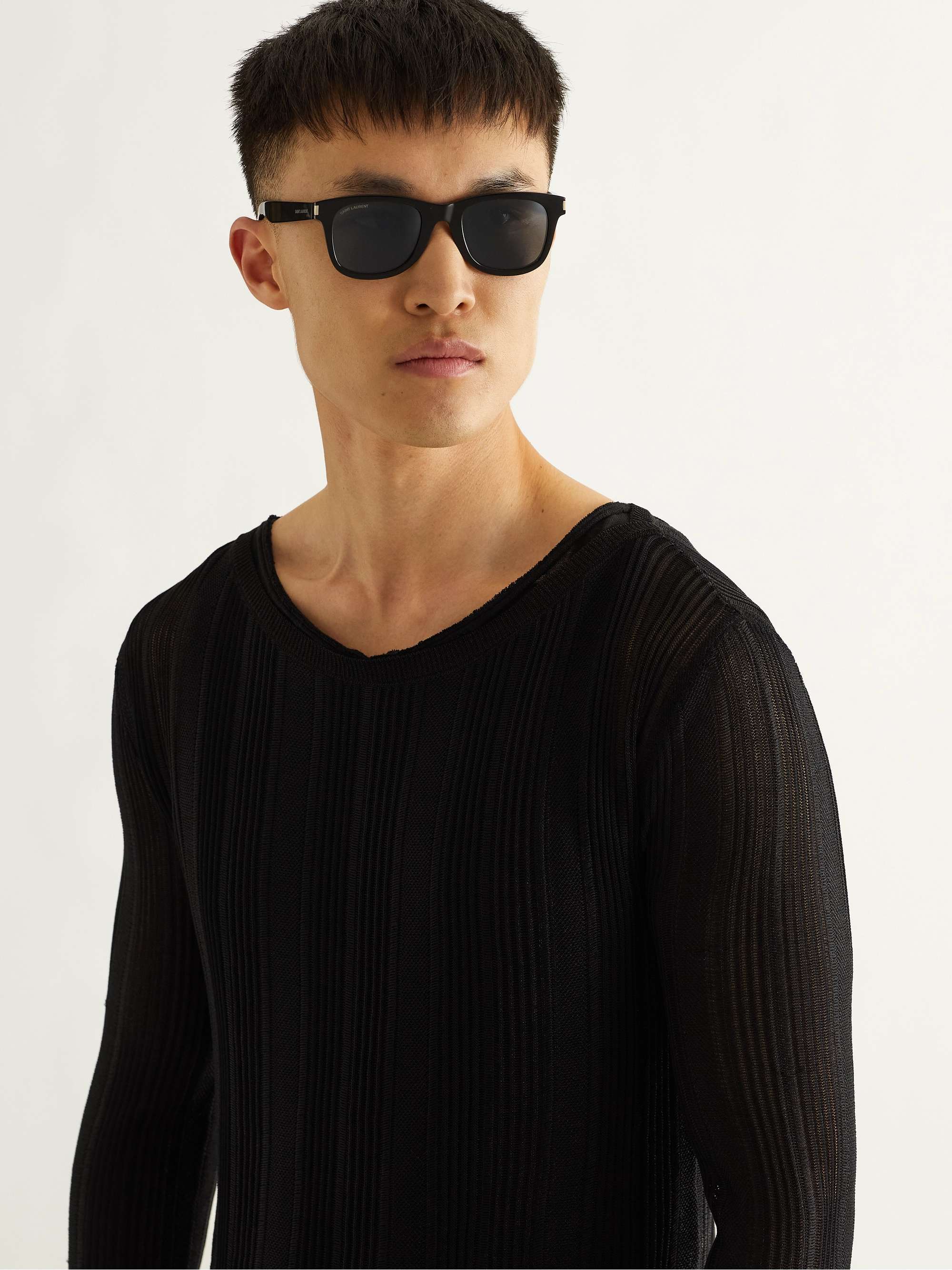 SAINT LAURENT EYEWEAR D-Frame Acetate Sunglasses for Men | MR PORTER
