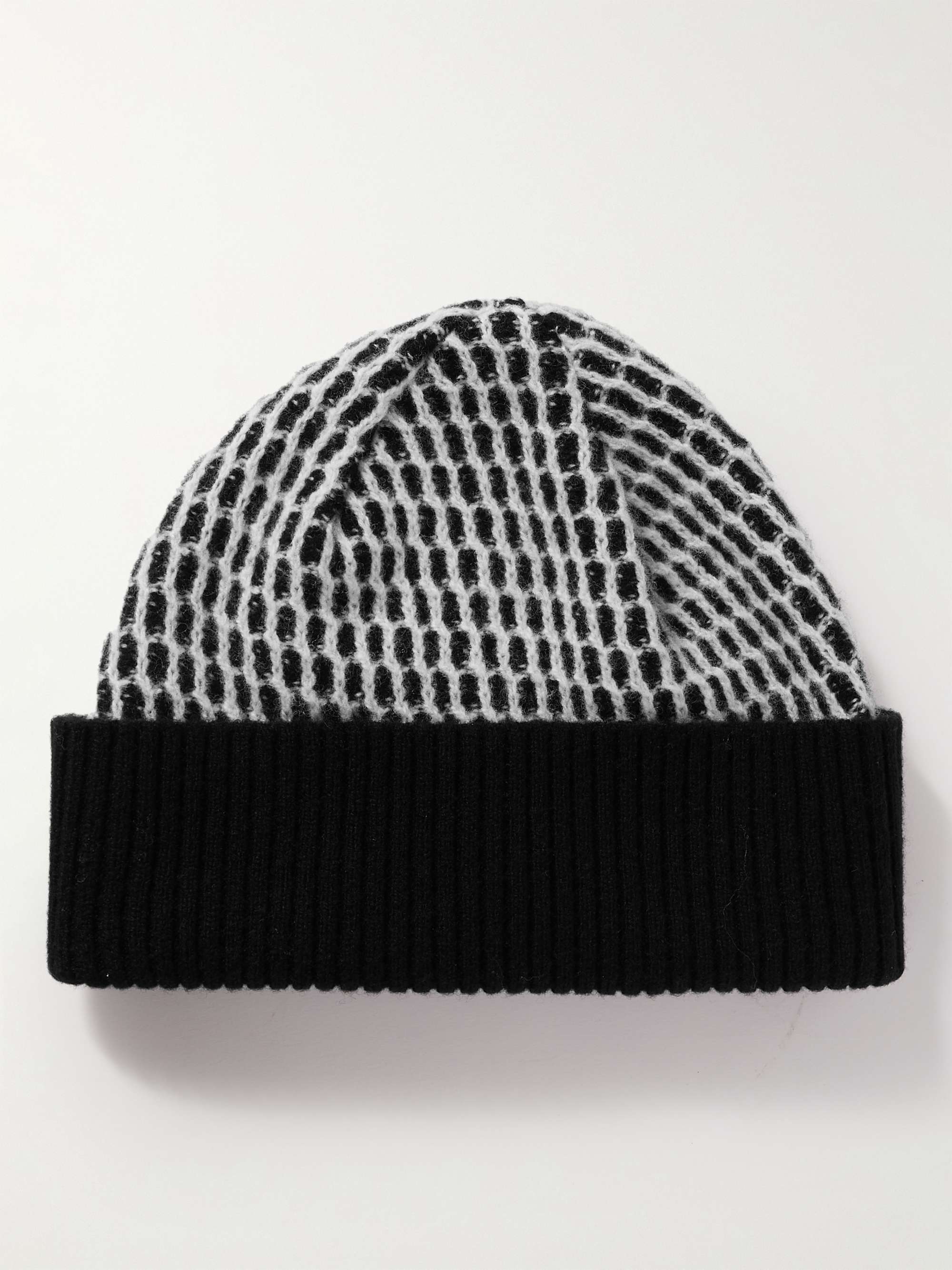 MR P. Lamaine Embroidered Wool Beanie for Men | MR PORTER
