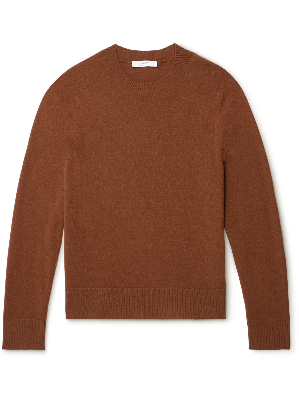 Mr P Wool Sweater In Brown