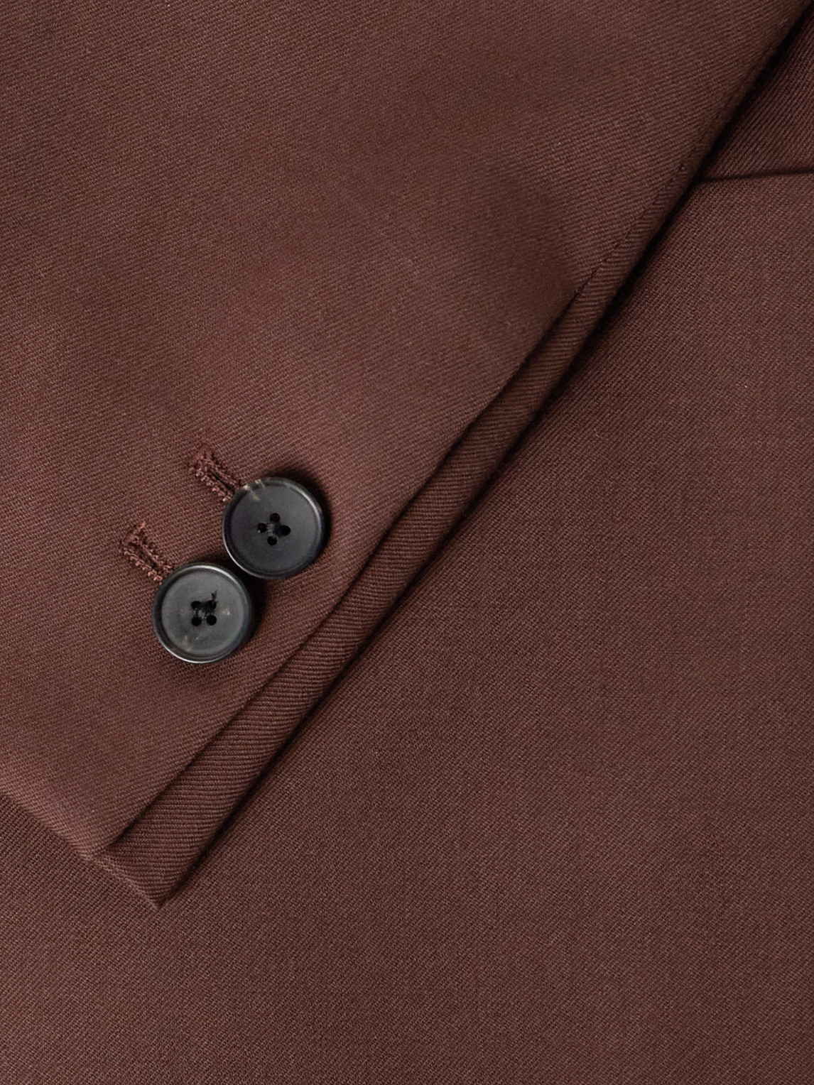 Shop Mr P Slim-fit Wool-twill Suit Jacket In Brown