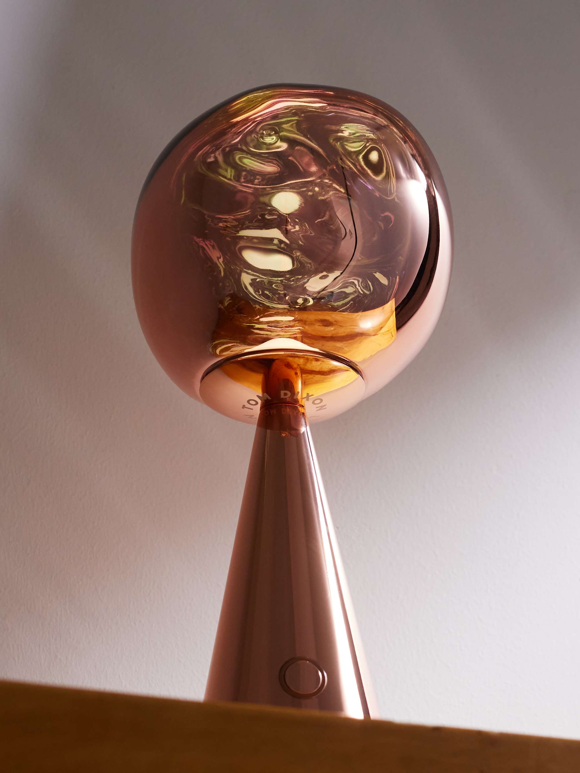 TOM DIXON Melt Portable Copper-Tone Steel Lamp for Men | MR PORTER