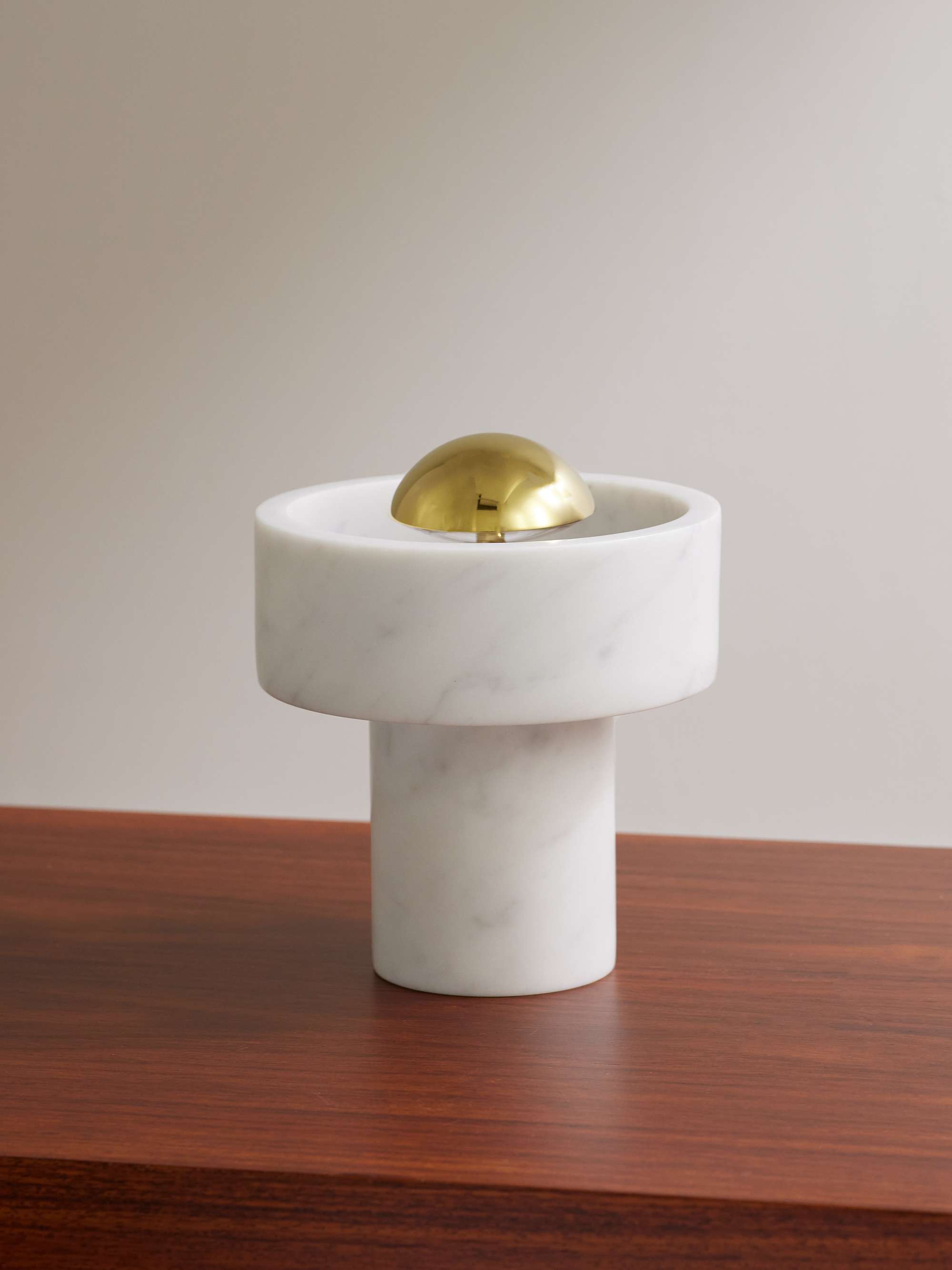 TOM DIXON Stone Portable Marble and Gold-Tone LED Lamp for Men | MR PORTER