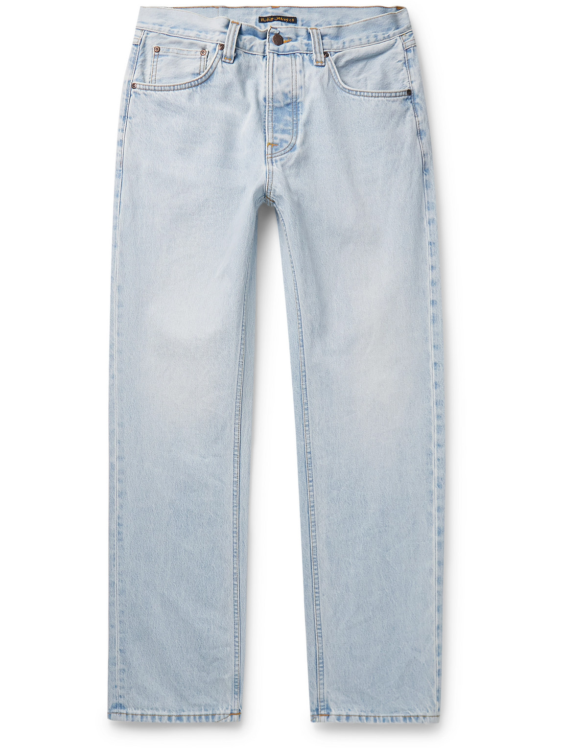 Shop Nudie Jeans Rad Rufus Straight-leg Jeans In Blue