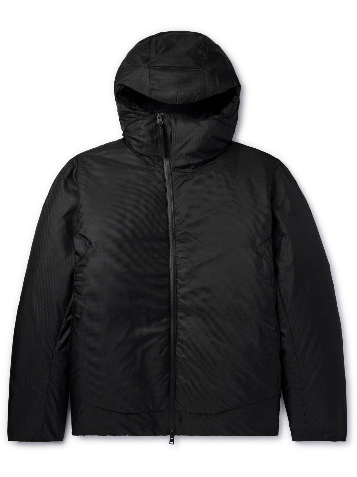 Norse Projects Pasmo Ripstop Hooded Down Jacket In Black