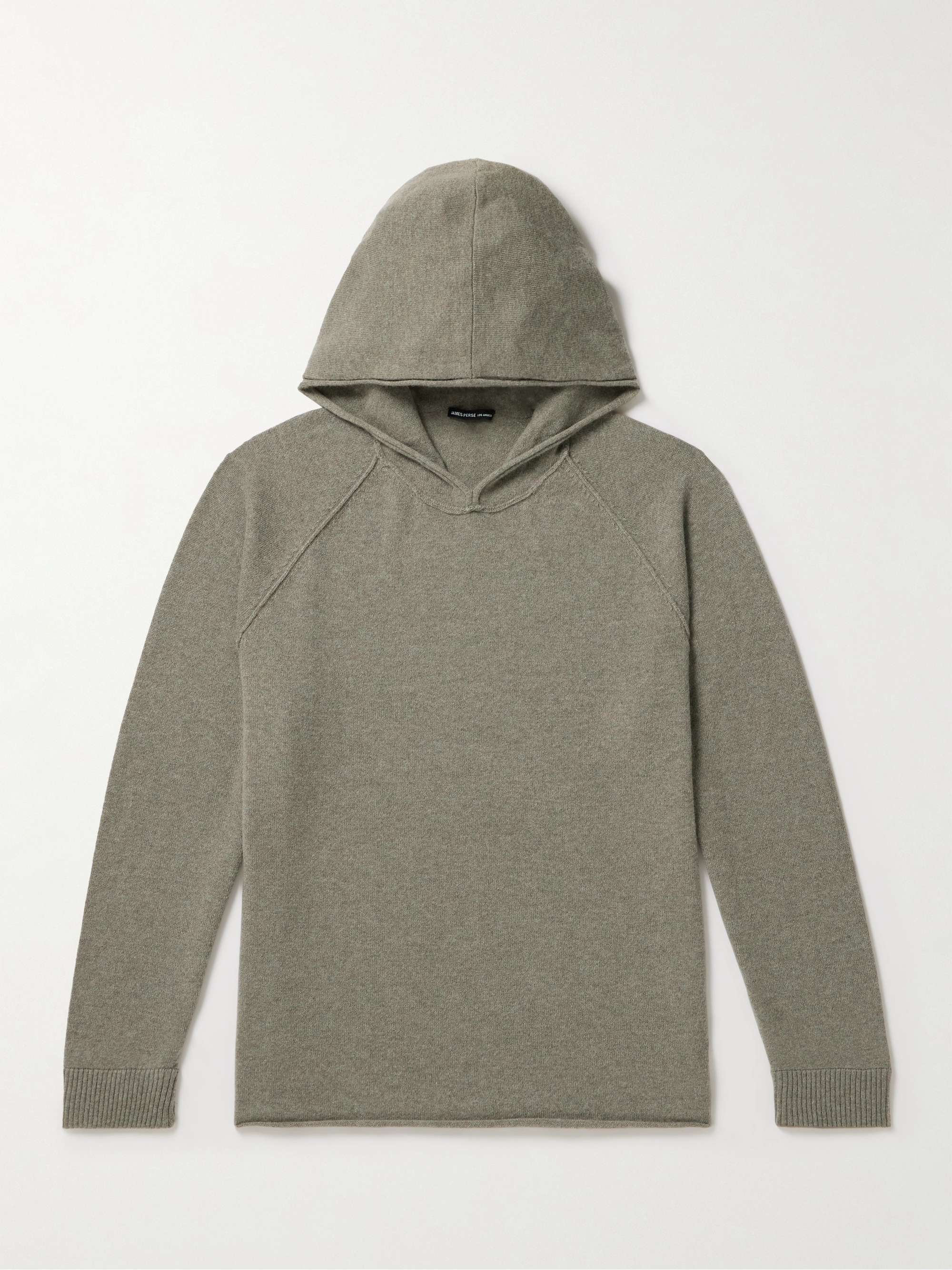 JAMES PERSE Recycled-Cashmere Hoodie for Men | MR PORTER