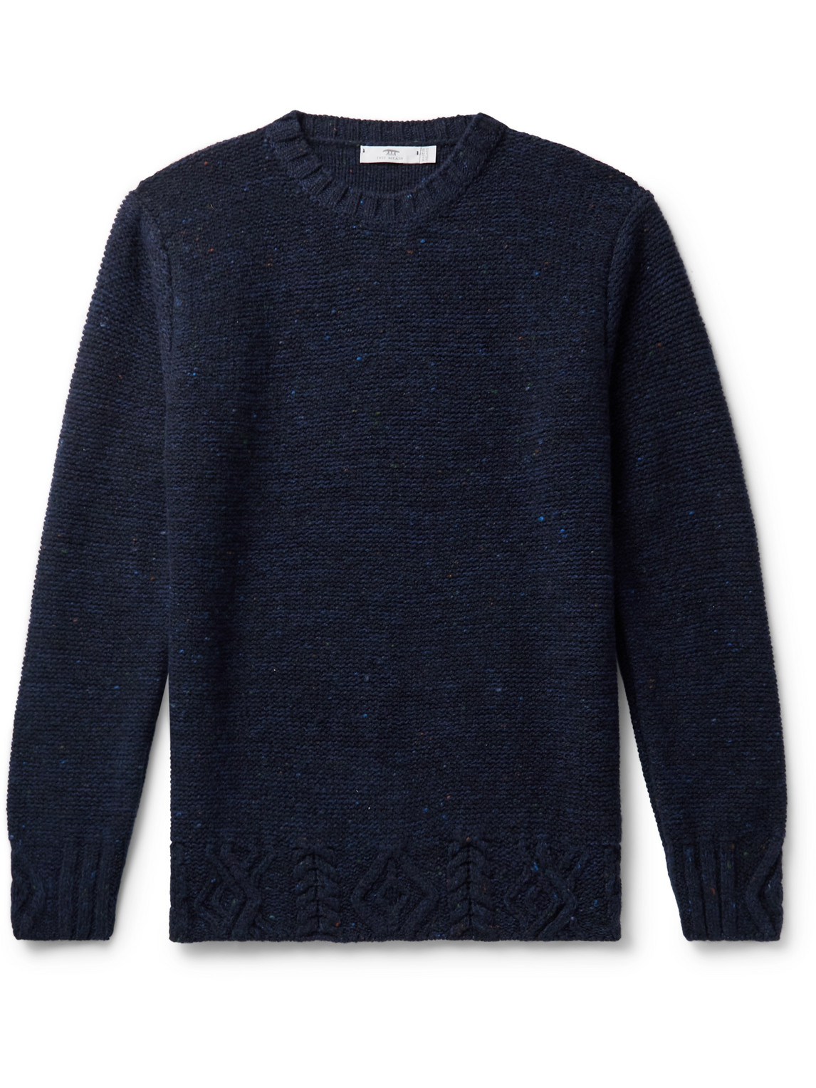 Inis Meáin Donegal Merino Wool and Cashmere-Blend Sweater