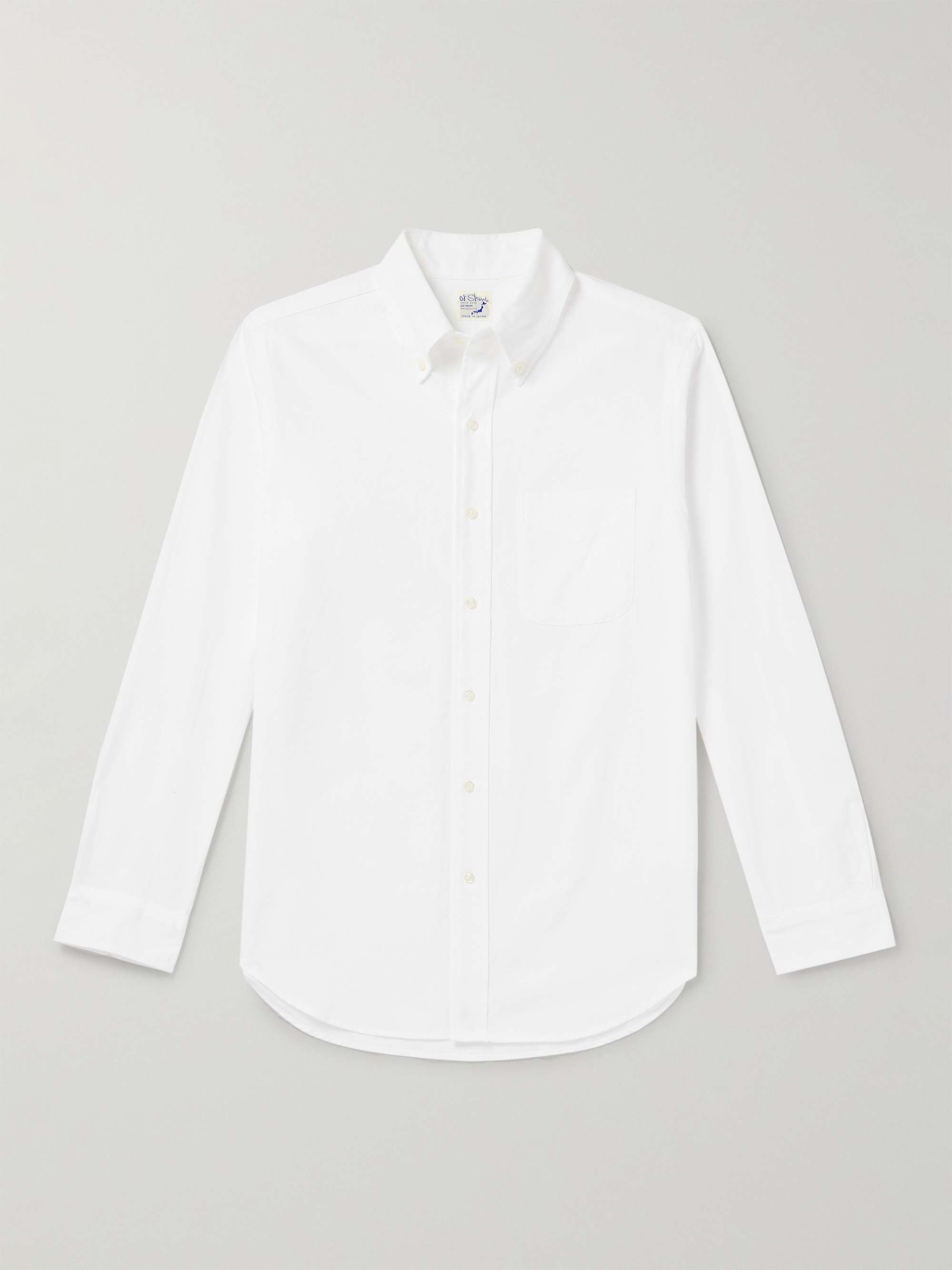 ORSLOW Button-Down Collar Cotton-Chambray Shirt for Men | MR PORTER