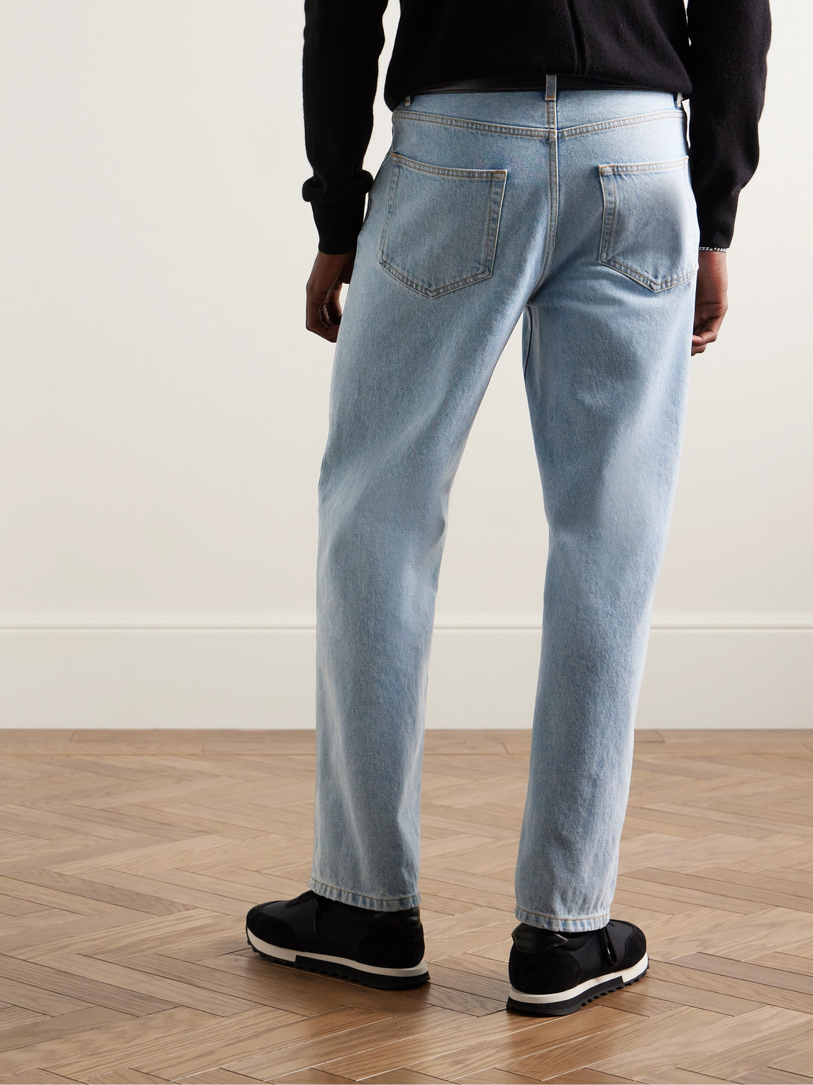 Shop The Row Morton Straight-leg Jeans In Blue