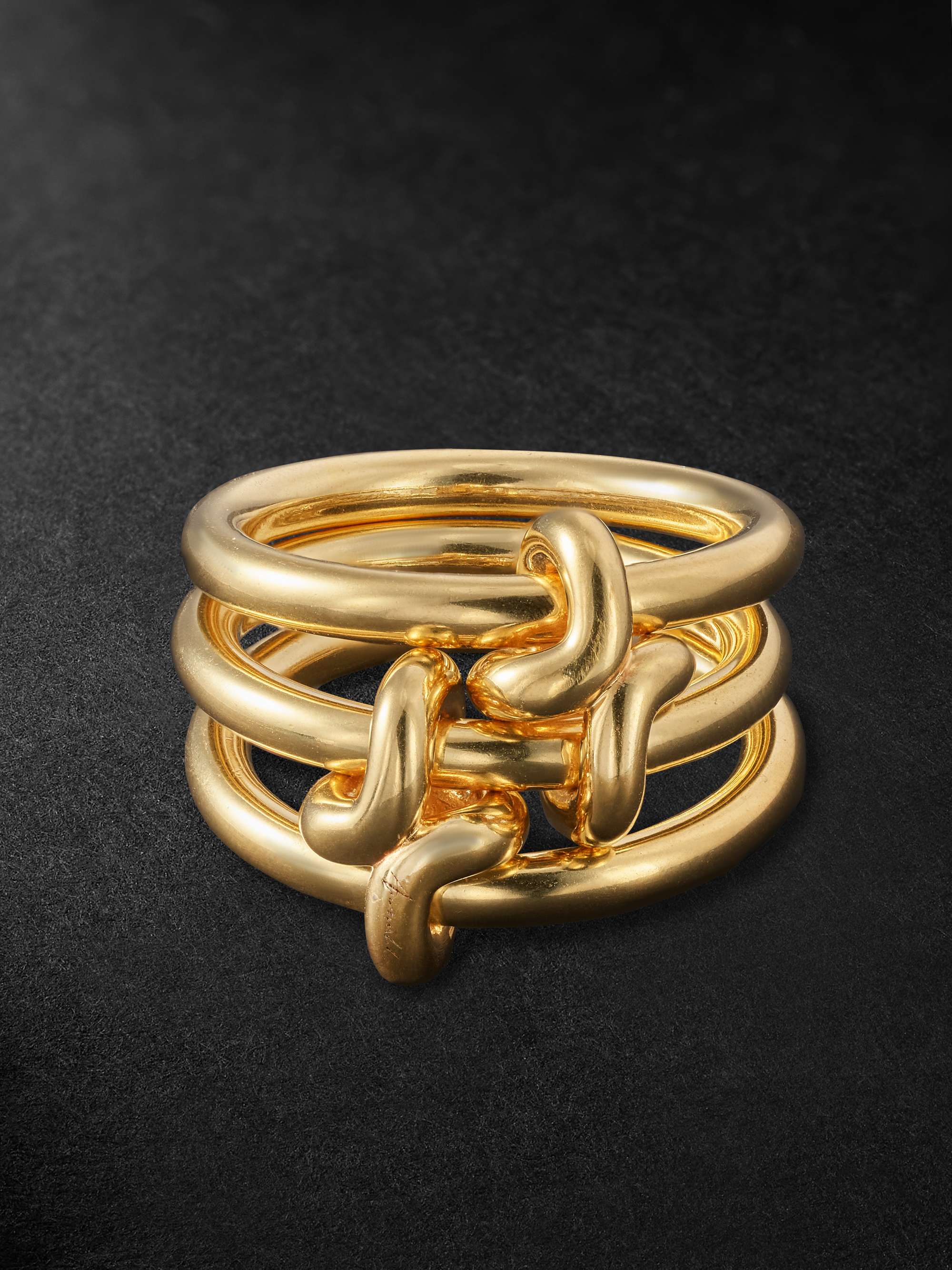 Knuckle 14-Karat Gold Ring