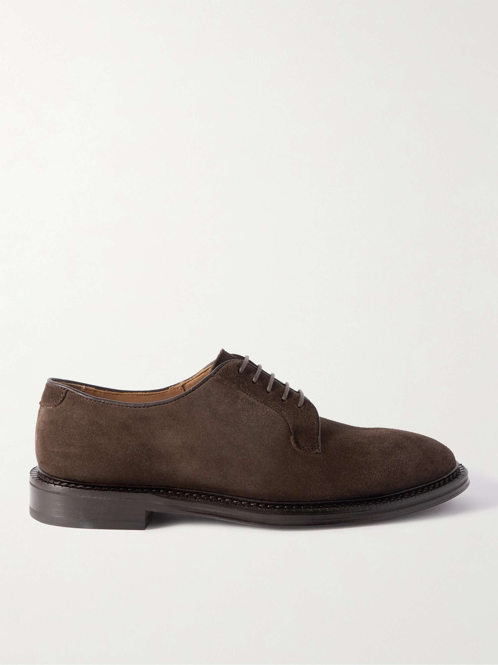 MR P. Suede Derby Shoes for Men | MR PORTER