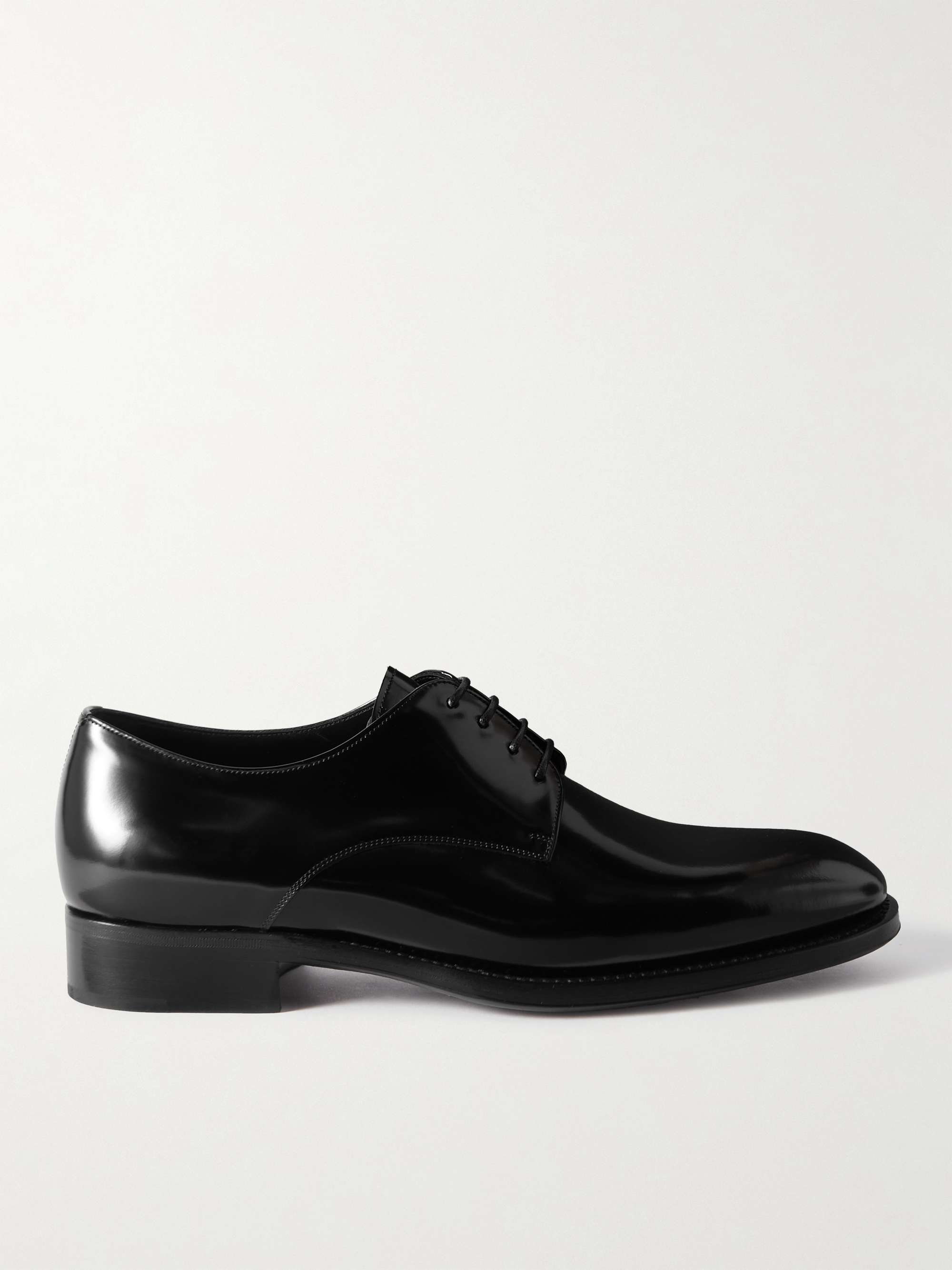 SAINT LAURENT Adrien 25 Leather Derby Shoes for Men | MR PORTER