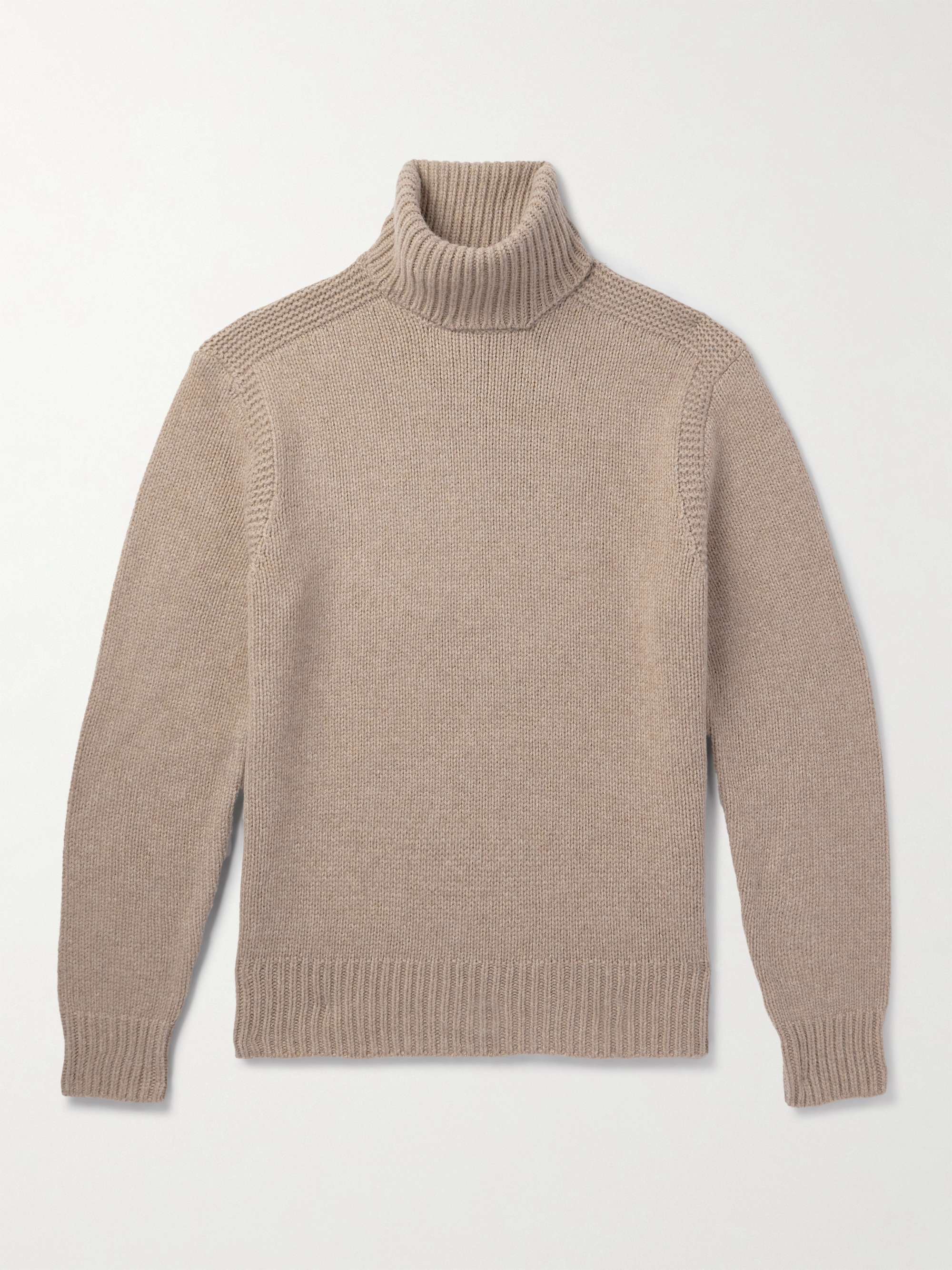 POLO RALPH LAUREN Wool and Cashmere-Blend Rollneck Sweater for Men | MR  PORTER