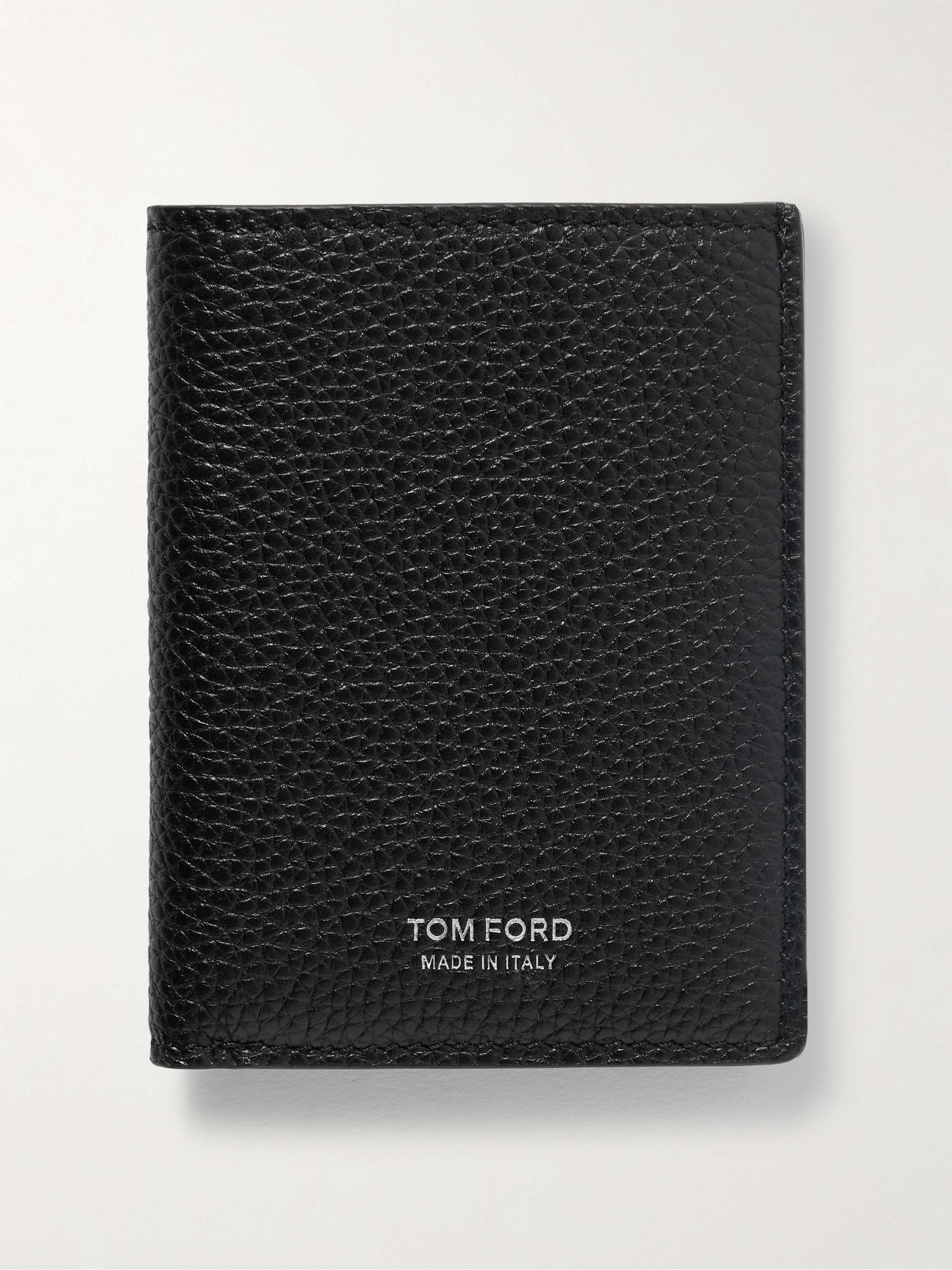 TOM FORD Full-Grain Leather Bifold Cardholder for Men | MR PORTER